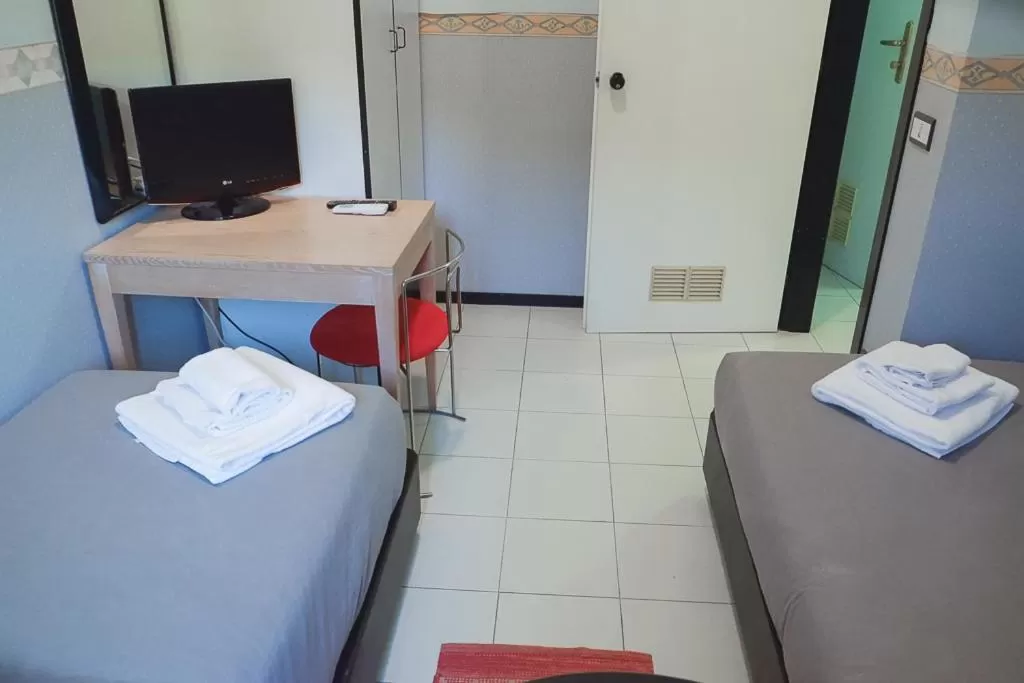 Bed in Hotel Letizia