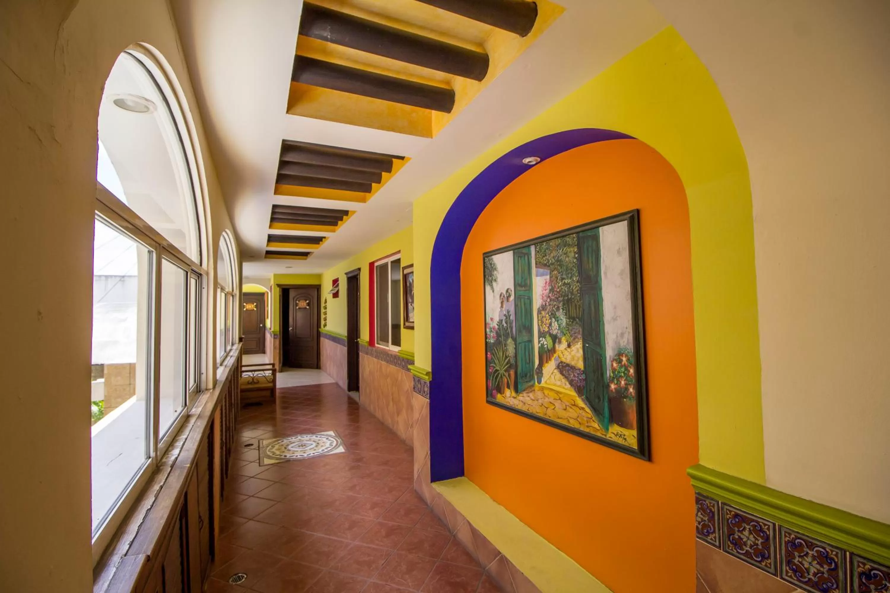 Decorative detail in Suites Flamboyanes