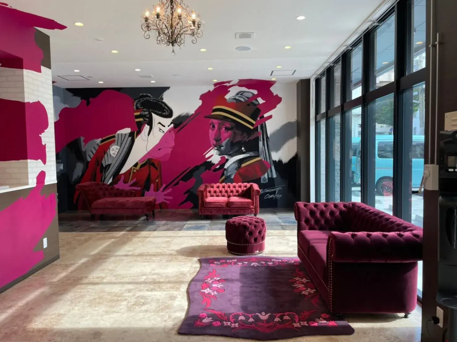 Lobby or reception in New Normal Hotel in NAMINOUE