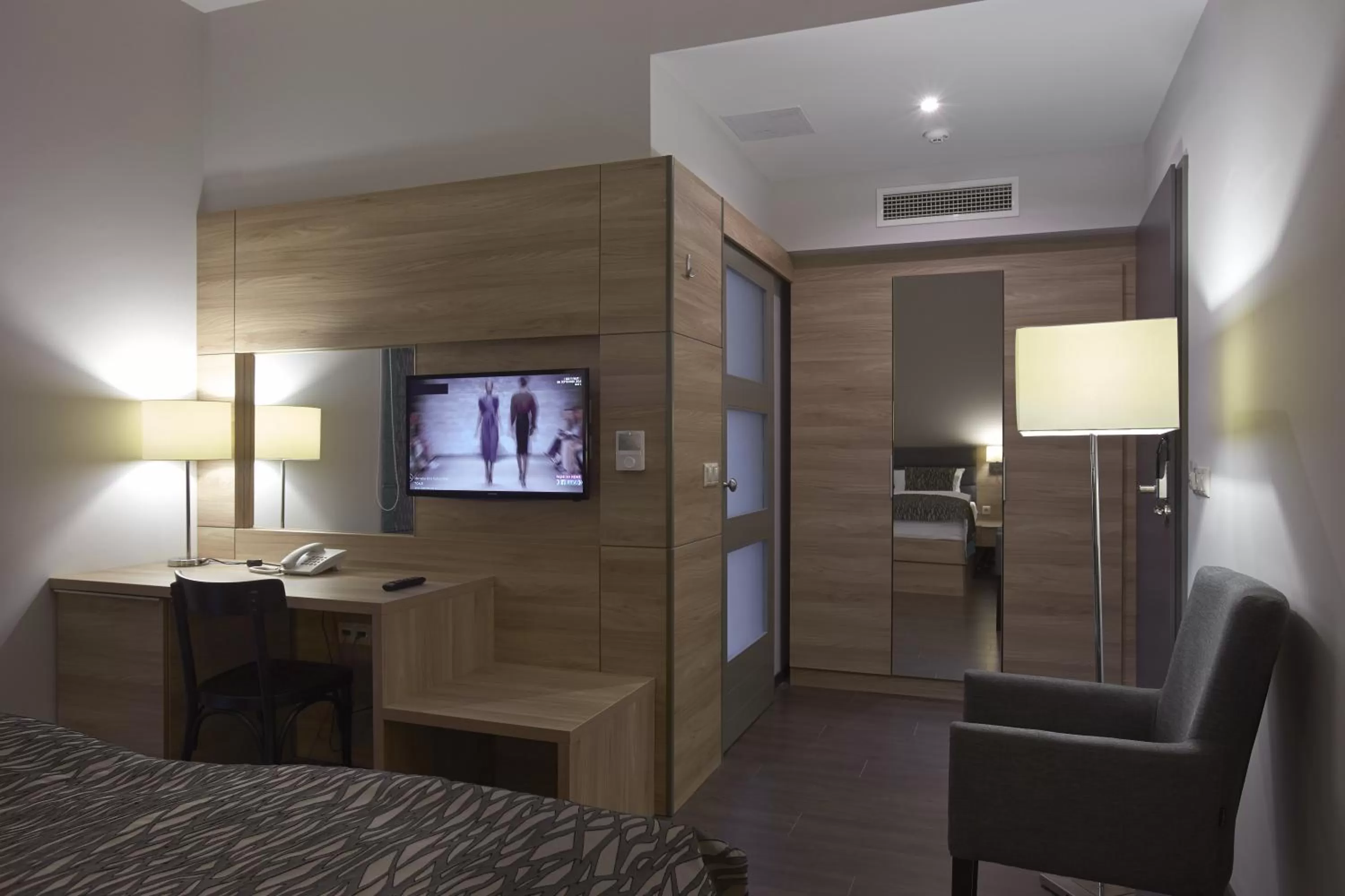 Decorative detail, Bed in Hotel Therapia