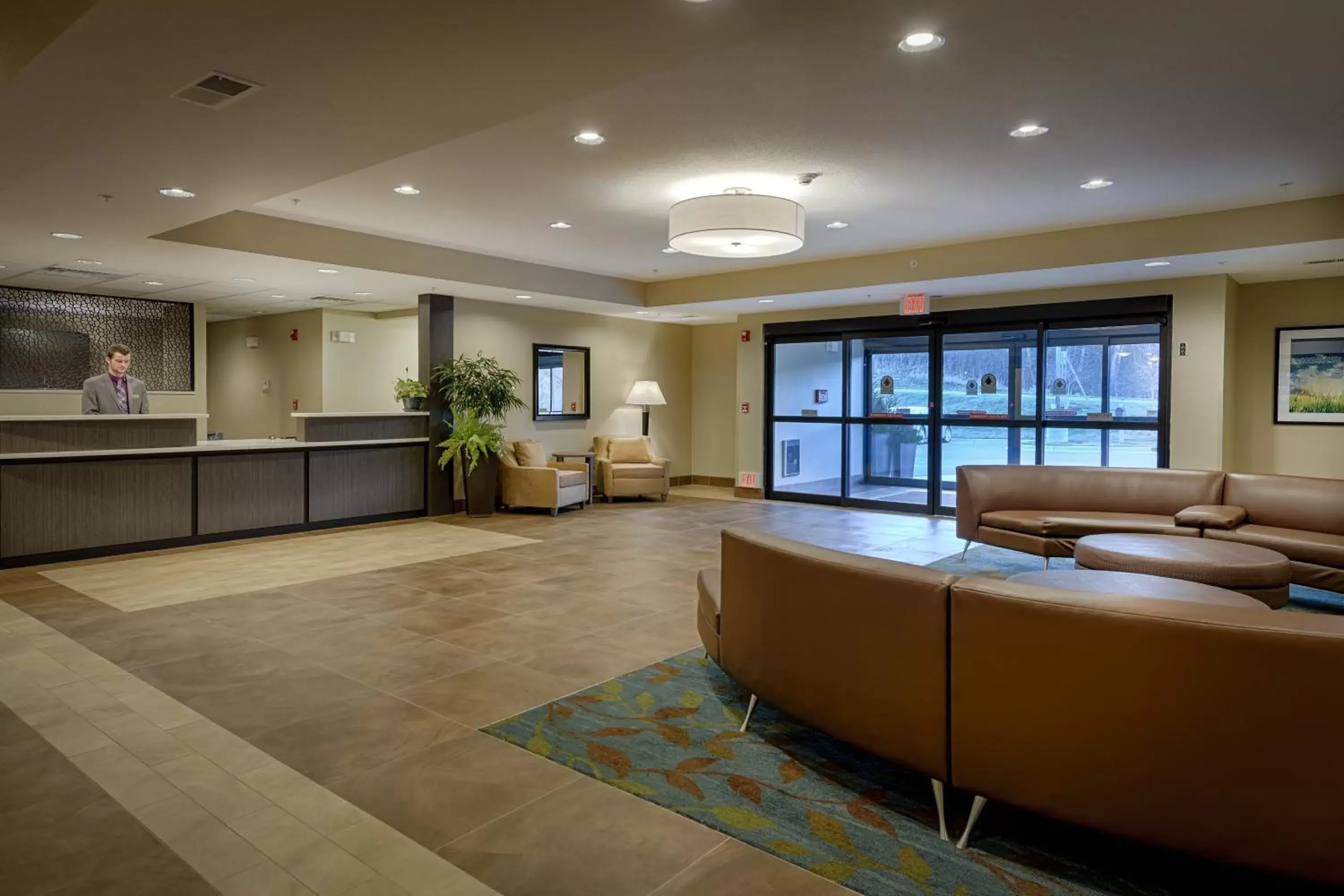 Property building, Lobby/Reception in Candlewood Suites Lakeville I-35, an IHG Hotel