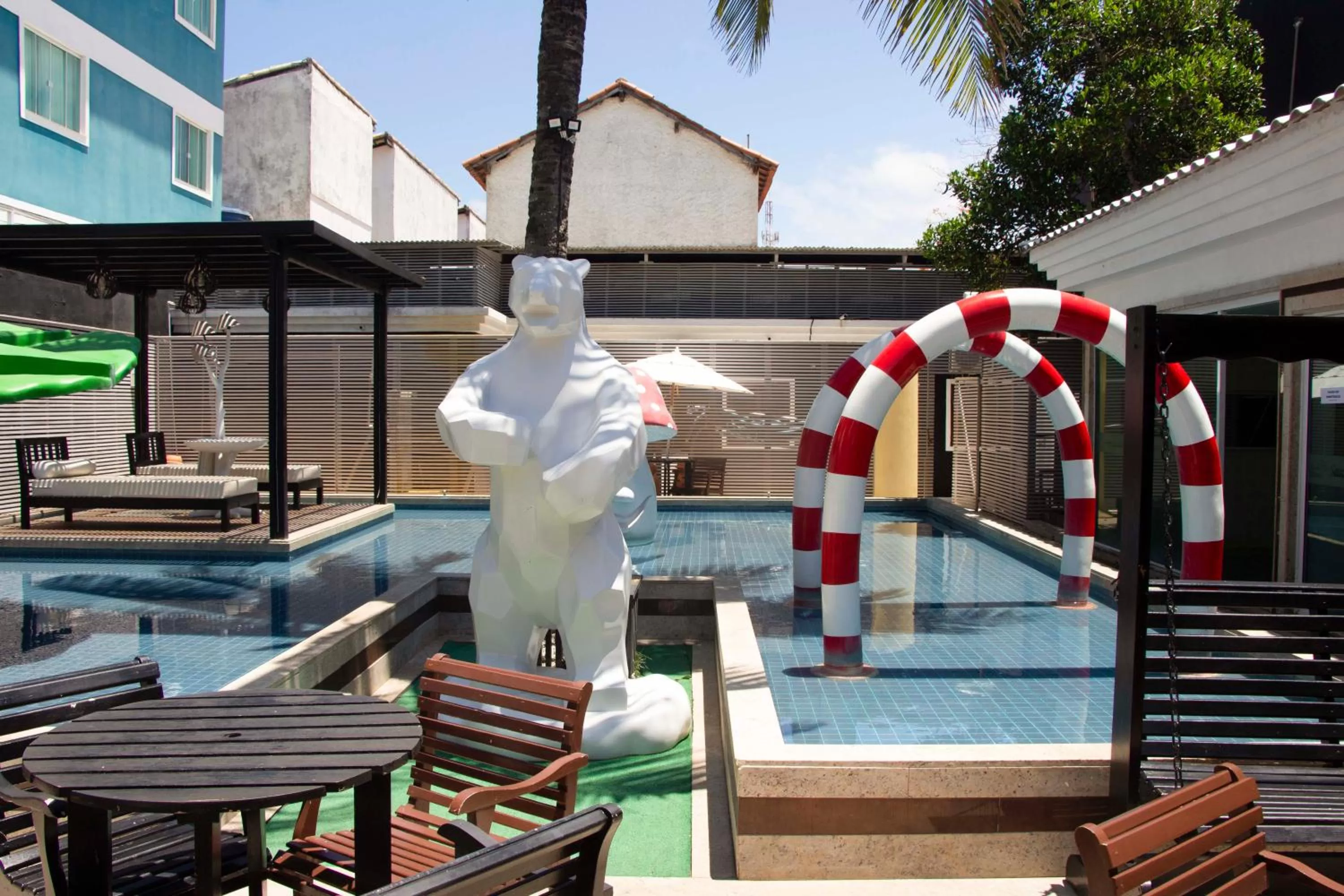 Seating area in Pousada SUN Victory