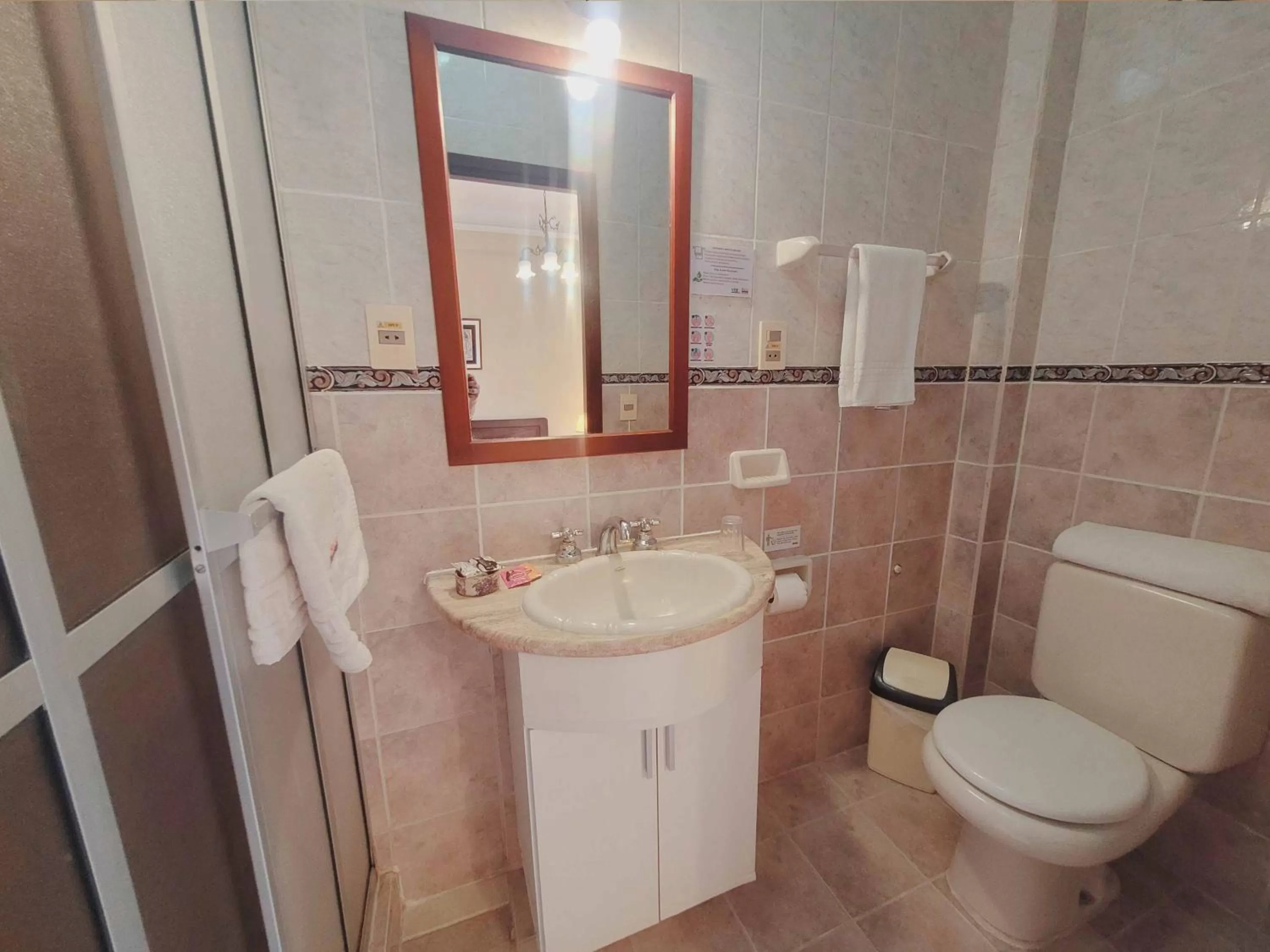 Toilet in Hotel Carmen