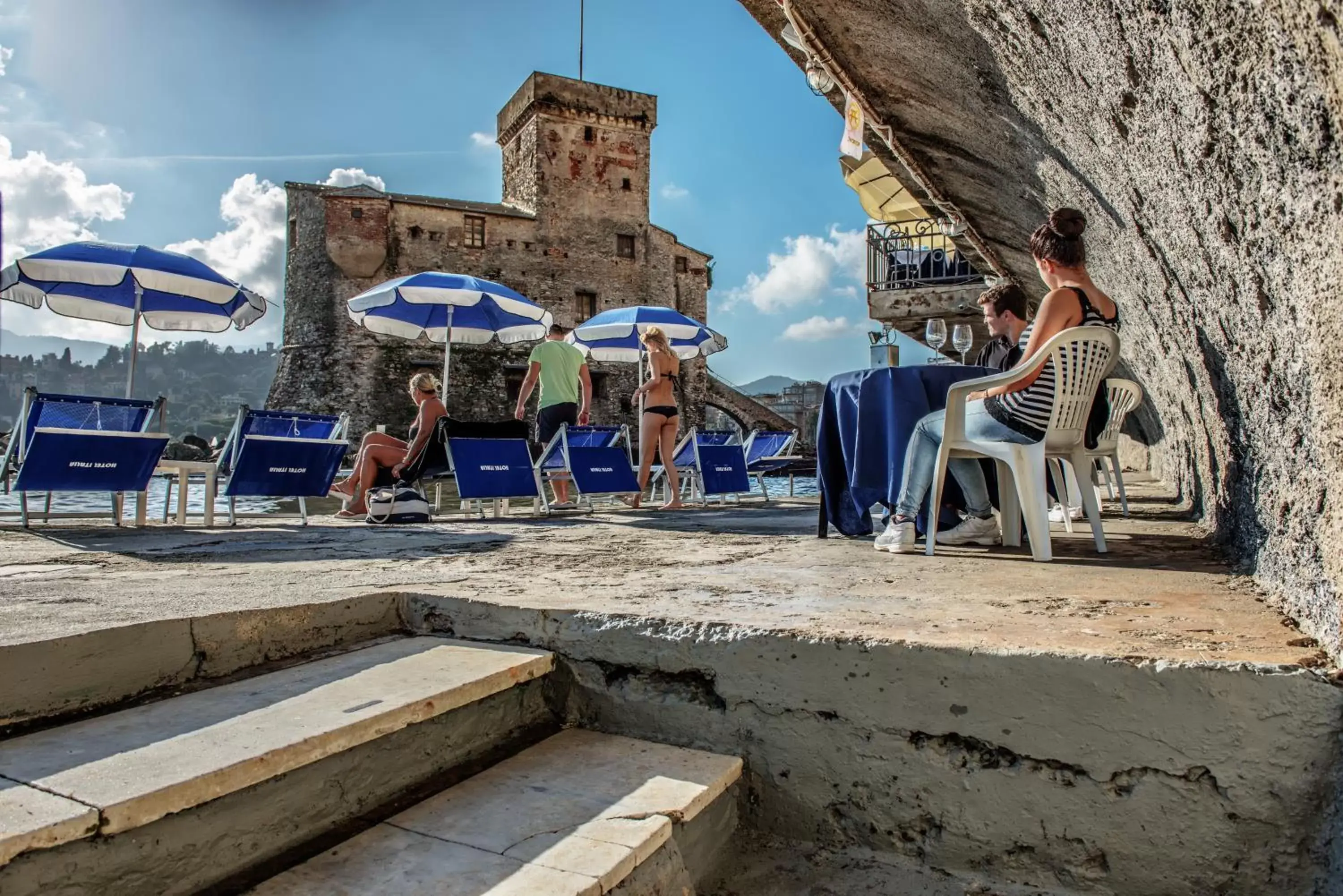 Beach in Hotel Italia e Lido Rapallo