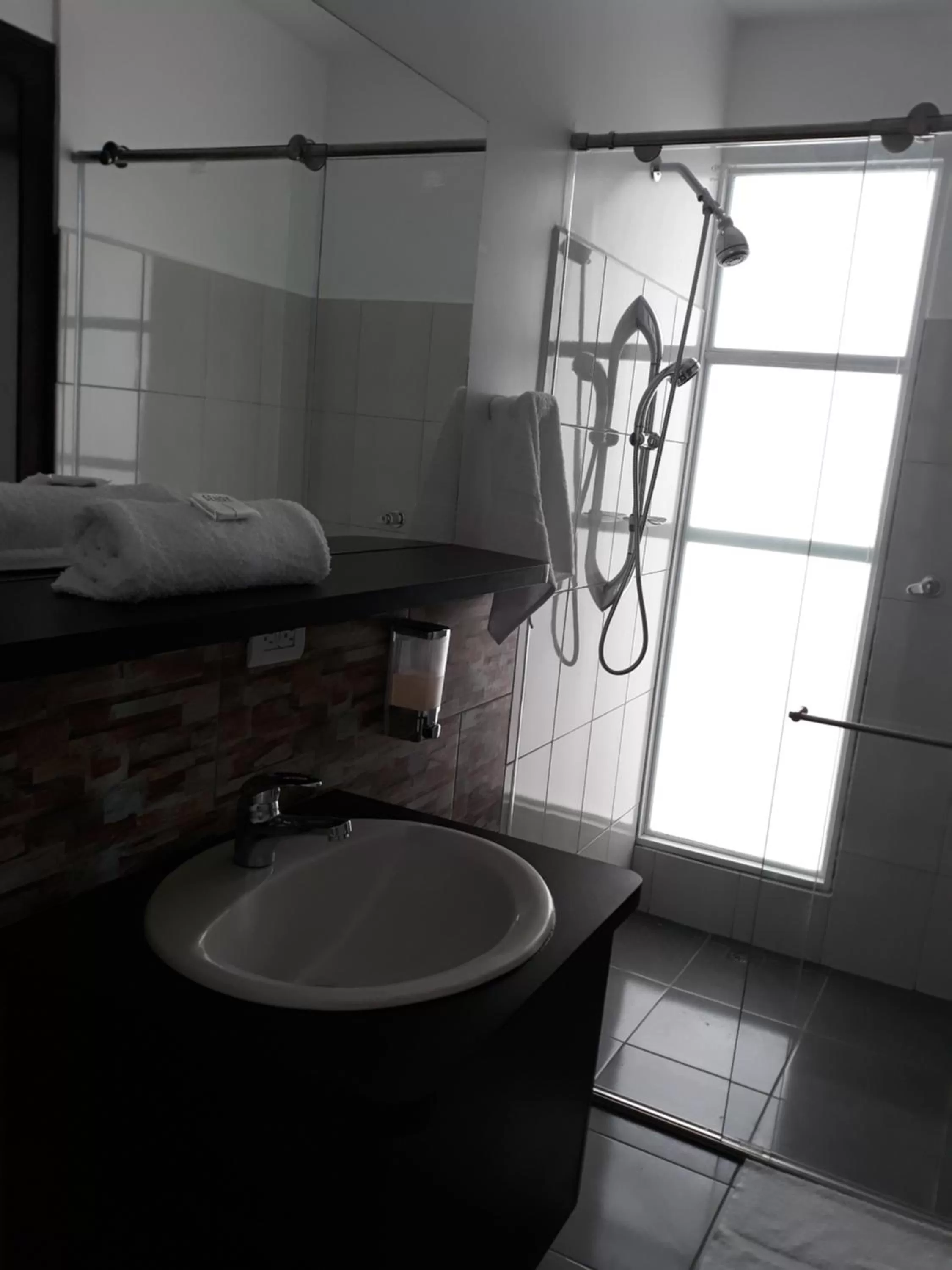 Bathroom in Hotel Anzea