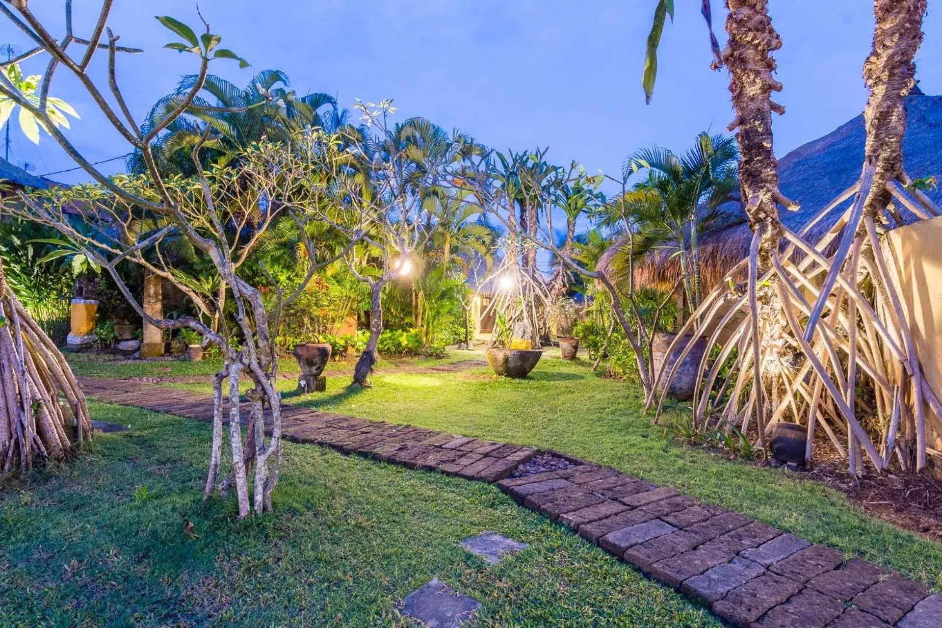 Natural landscape, Garden in Visakha Sanur