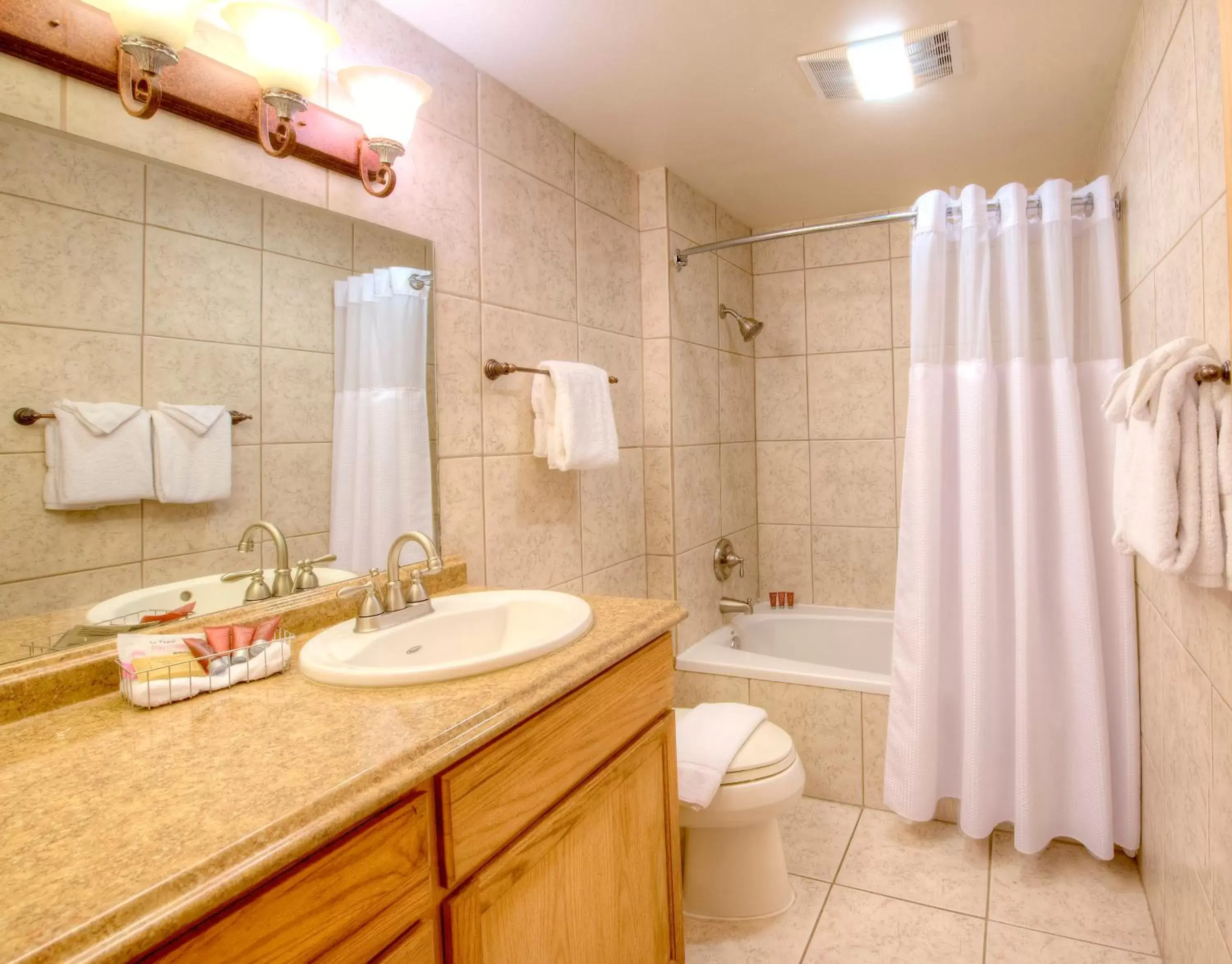 Bathroom in Elk Refuge Inn