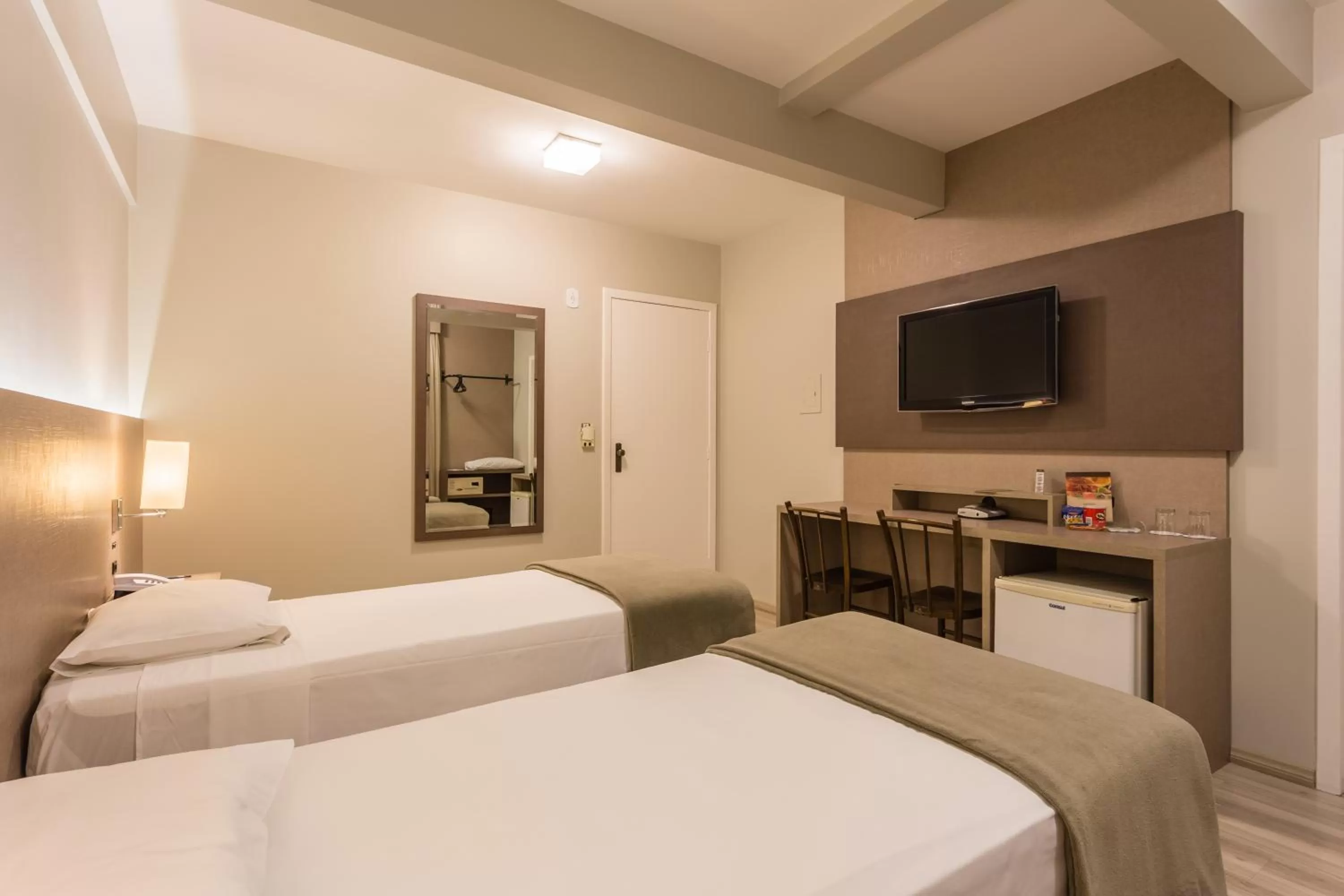 Bed in Hotel Farol da Ilha