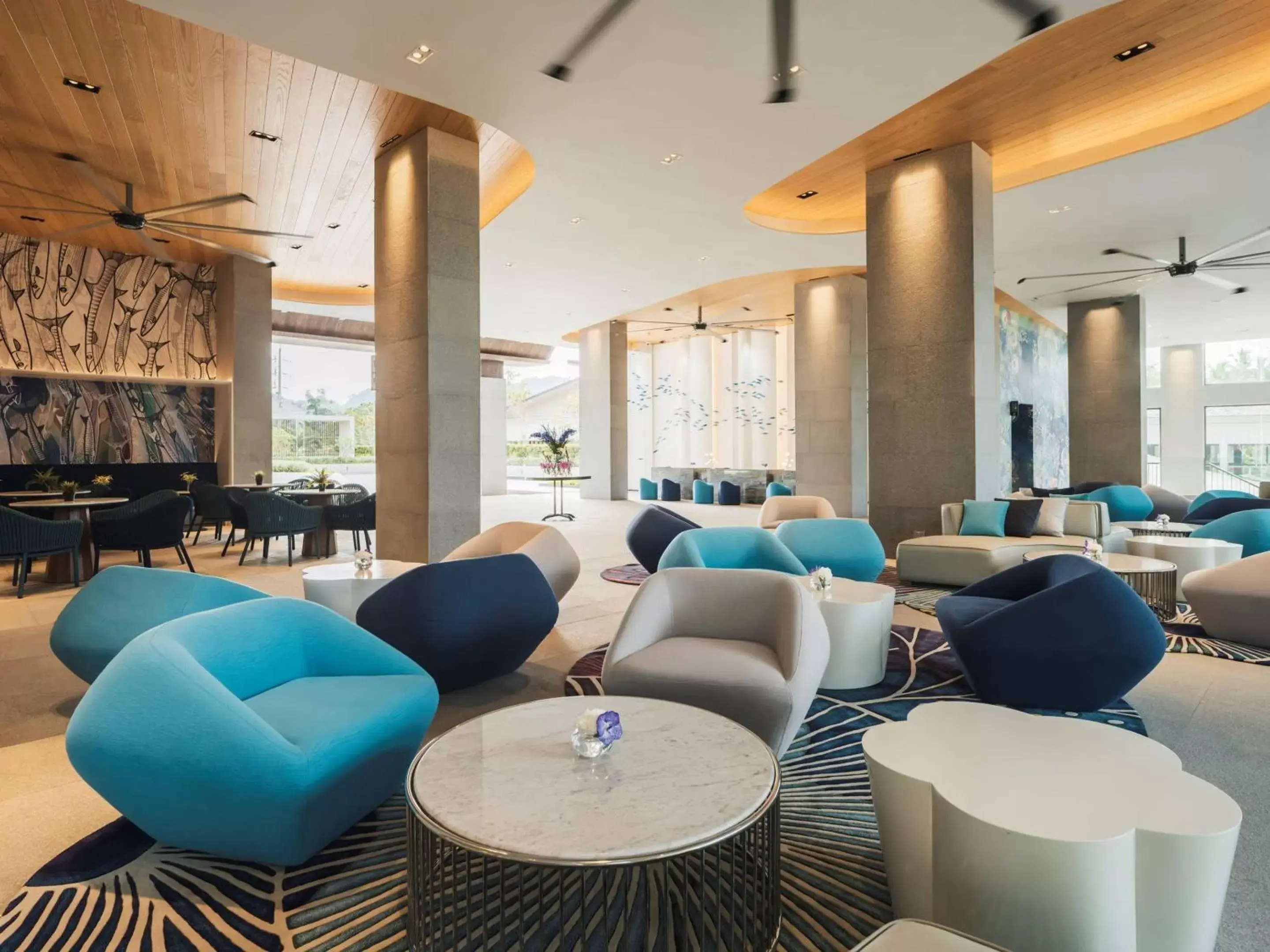 Lobby or reception, Lounge/Bar in Avani Plus Khao Lak Resort