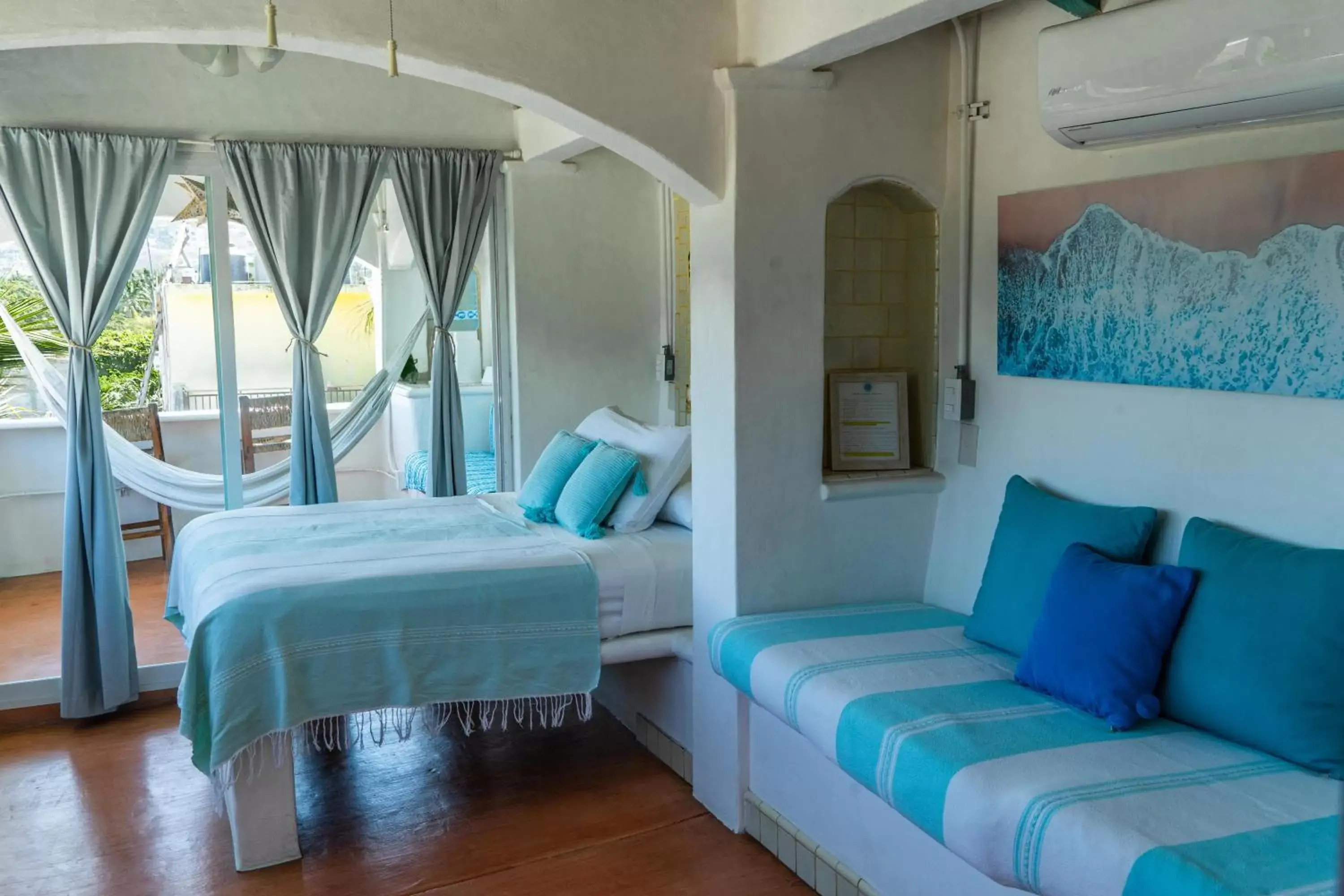 Double Room with Balcony in Sayulita Central Hotel