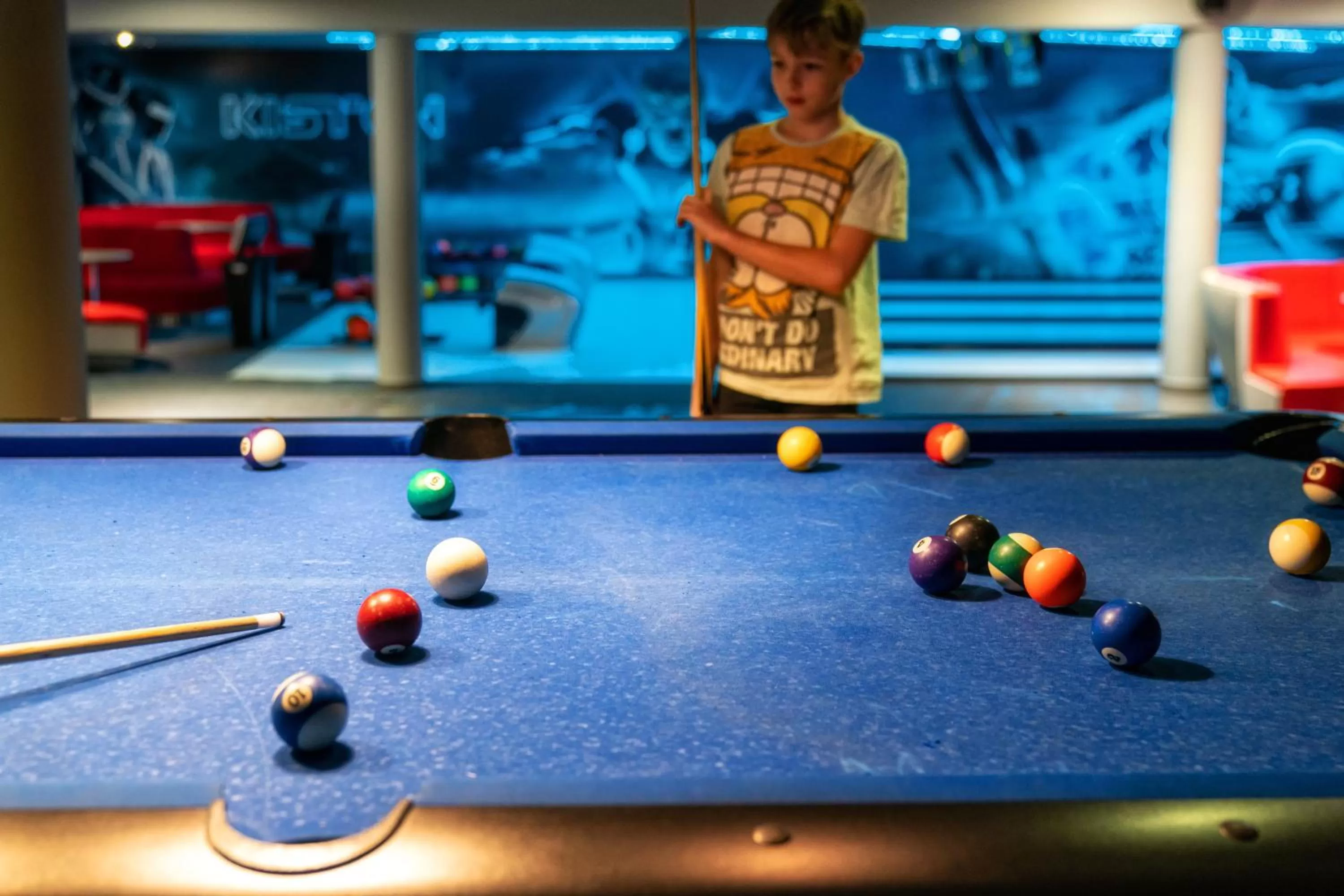 Billiard in Hotel Kiston