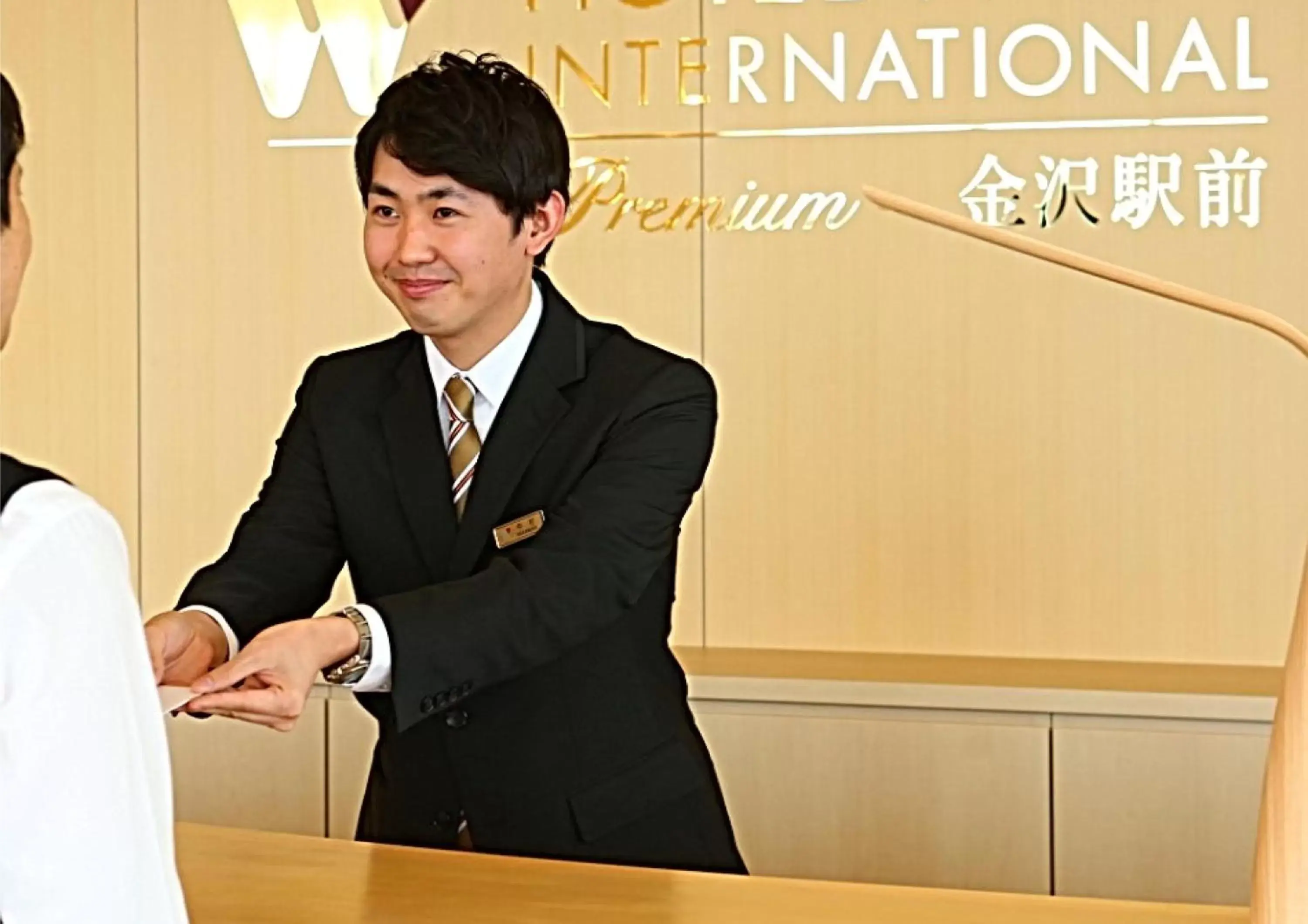 Staff in Hotel Wing International Premium Kanazawa Ekimae