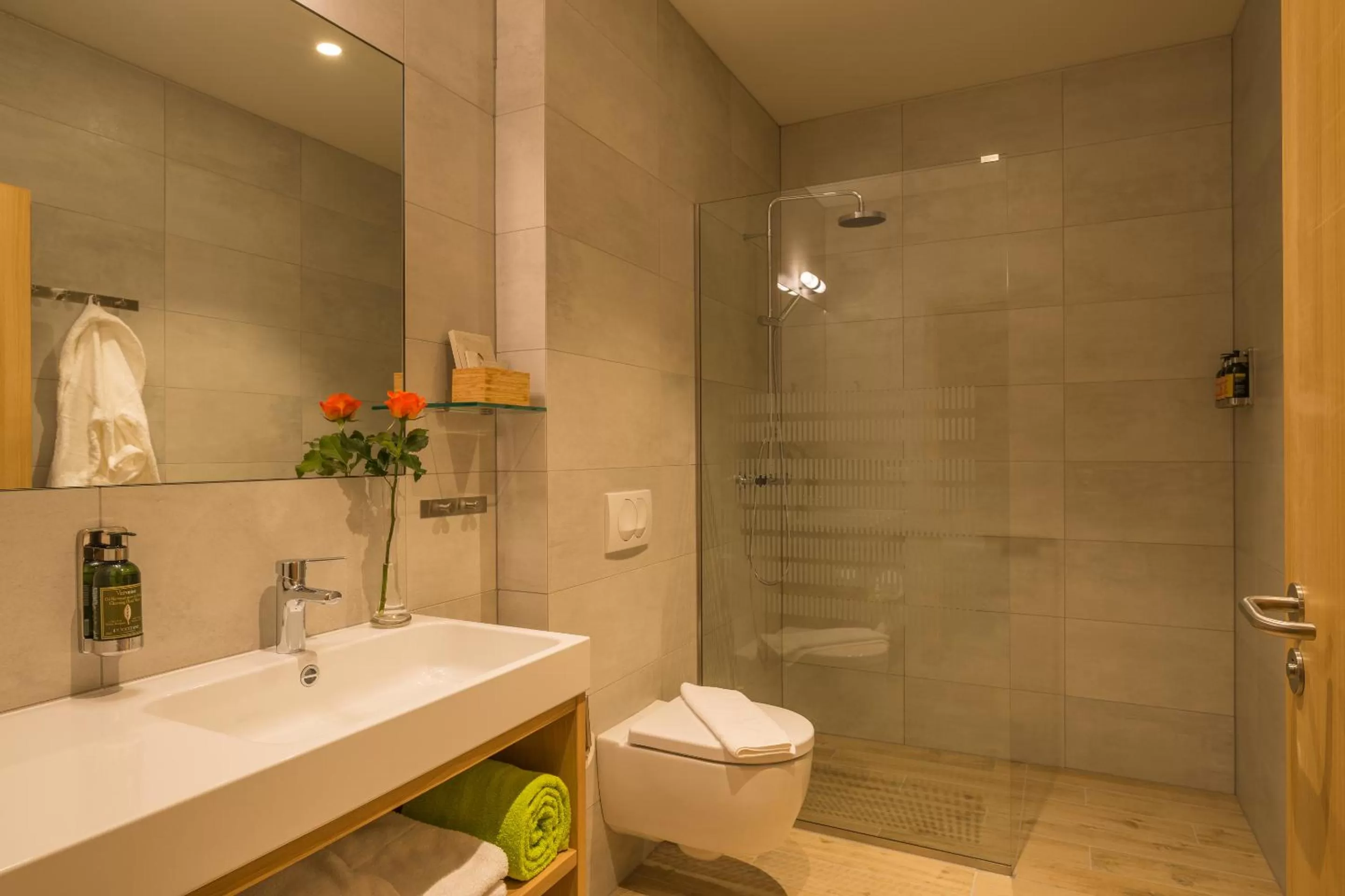 Shower in Northern Light Inn