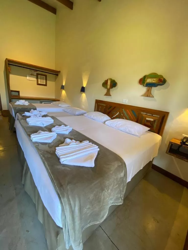 Bed in Bonito Ecotel