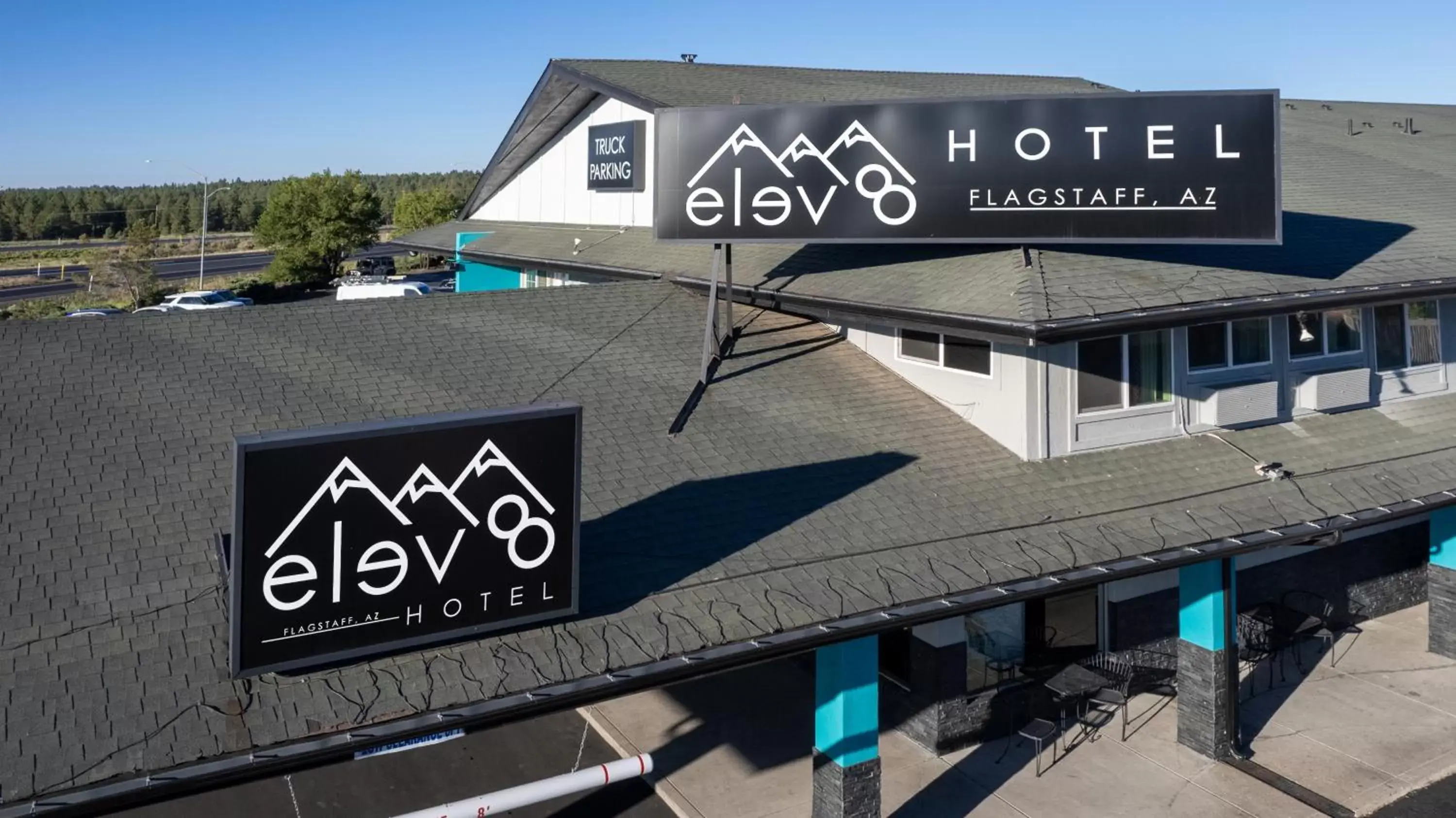 Property logo or sign, Property Logo/Sign in Hotel Elev8 Flagstaff I-40 Exit 198 Butler Ave