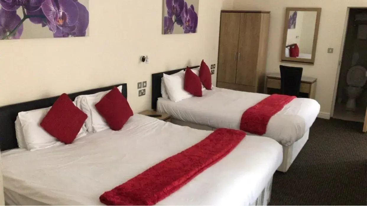 Bed in Elsinore Hotel Llandudno