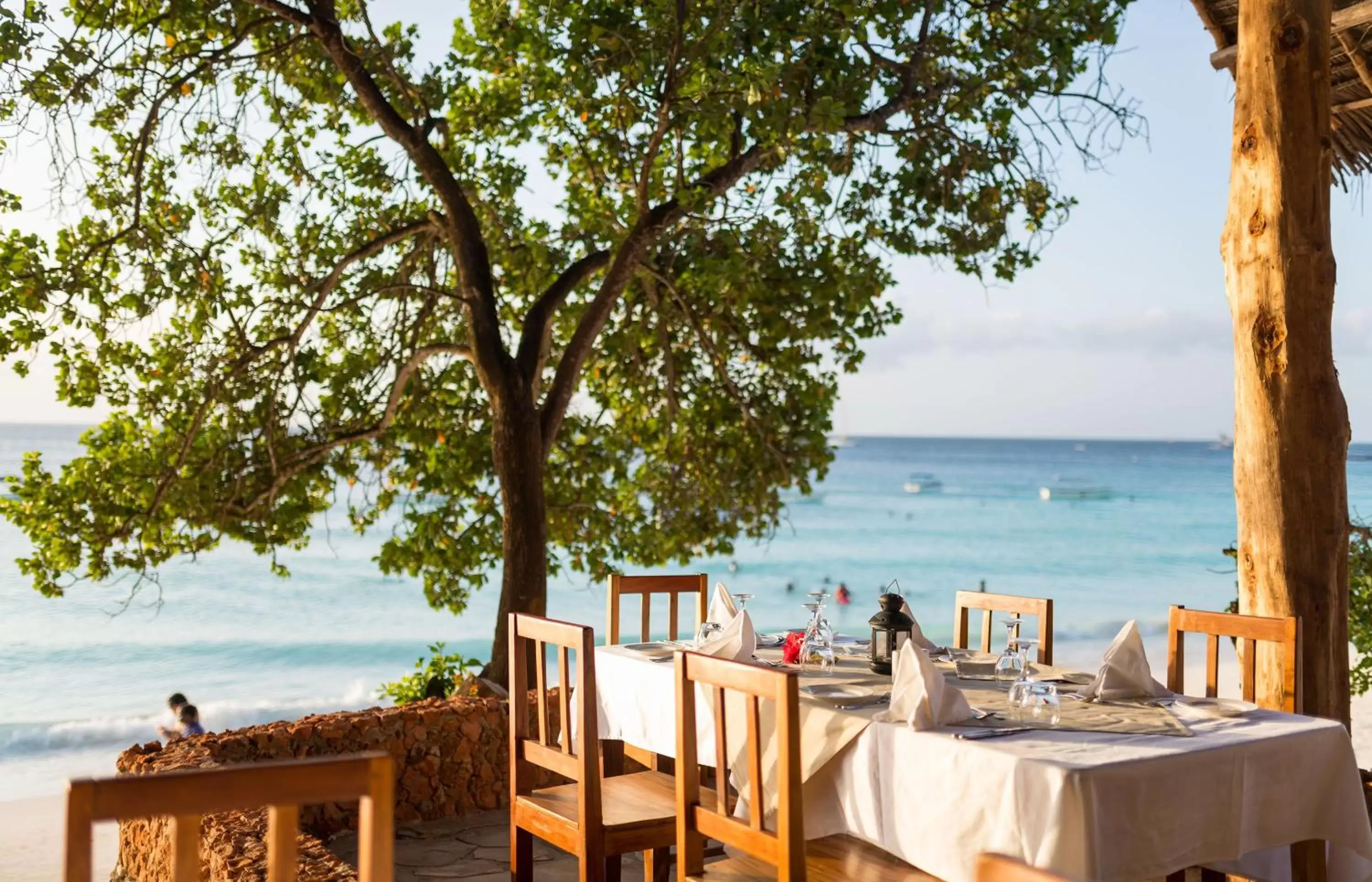 Restaurant/Places to Eat in Sandies Baobab Beach Zanzibar