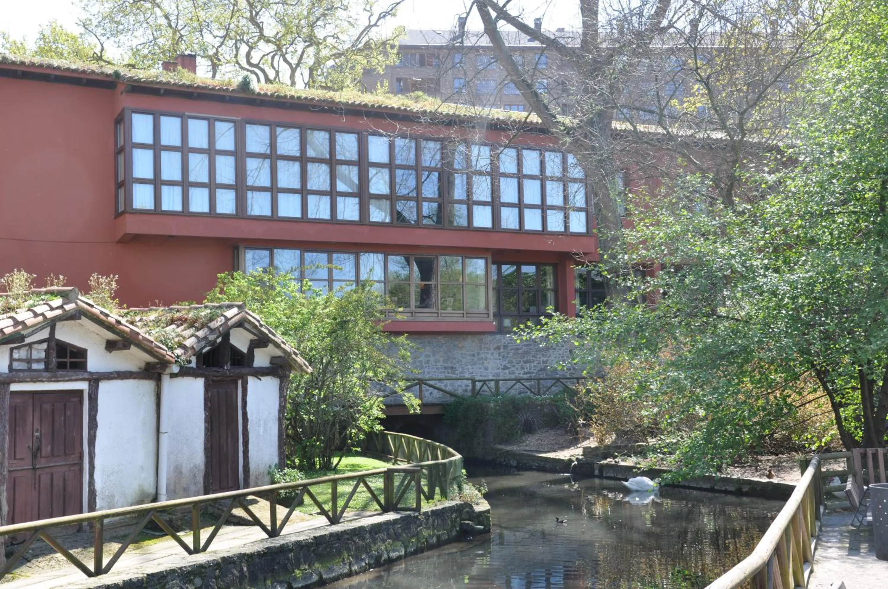 Facade/entrance in Parador de Gijón