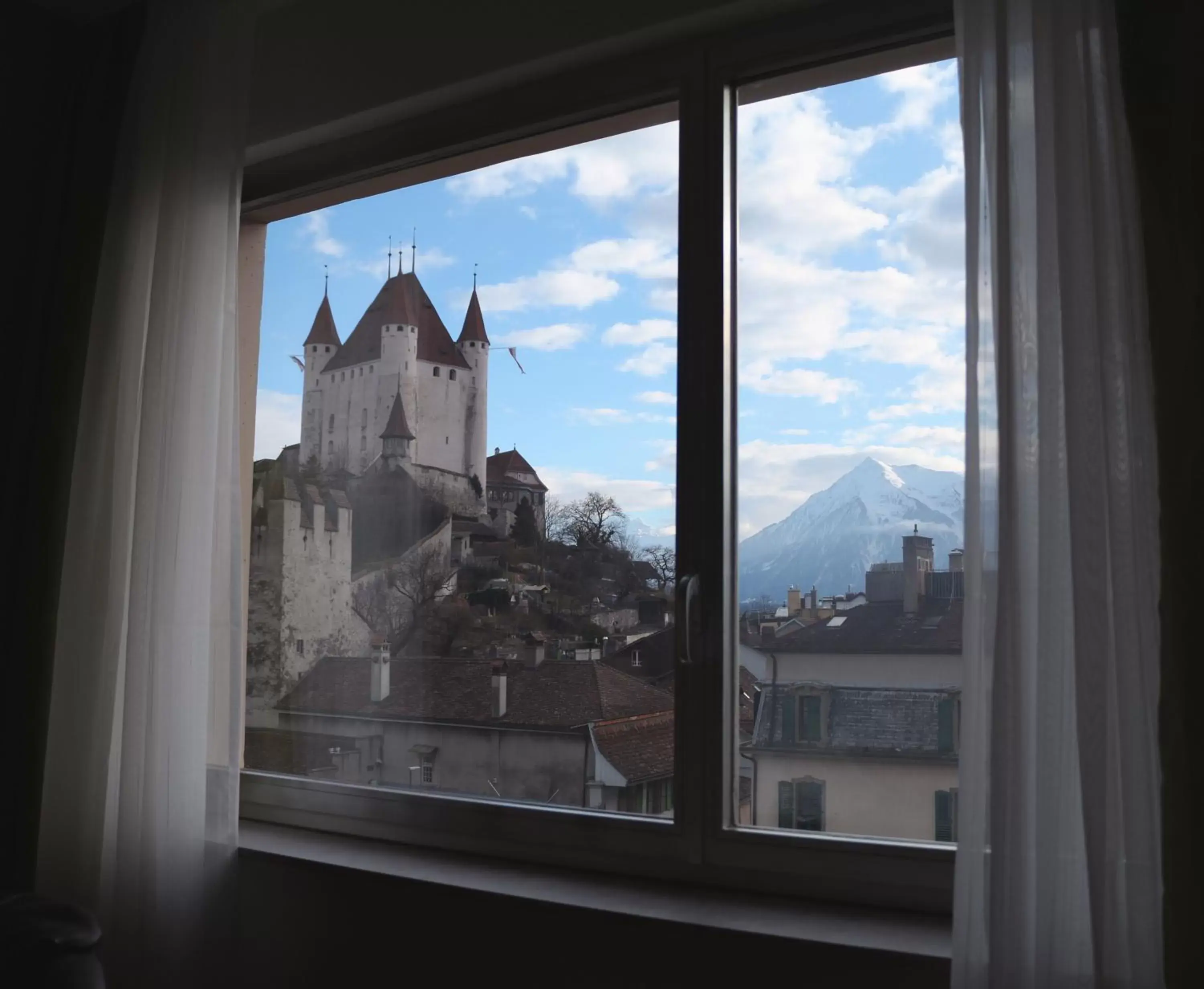 Bedroom, Winter in Hotel AM Schloss