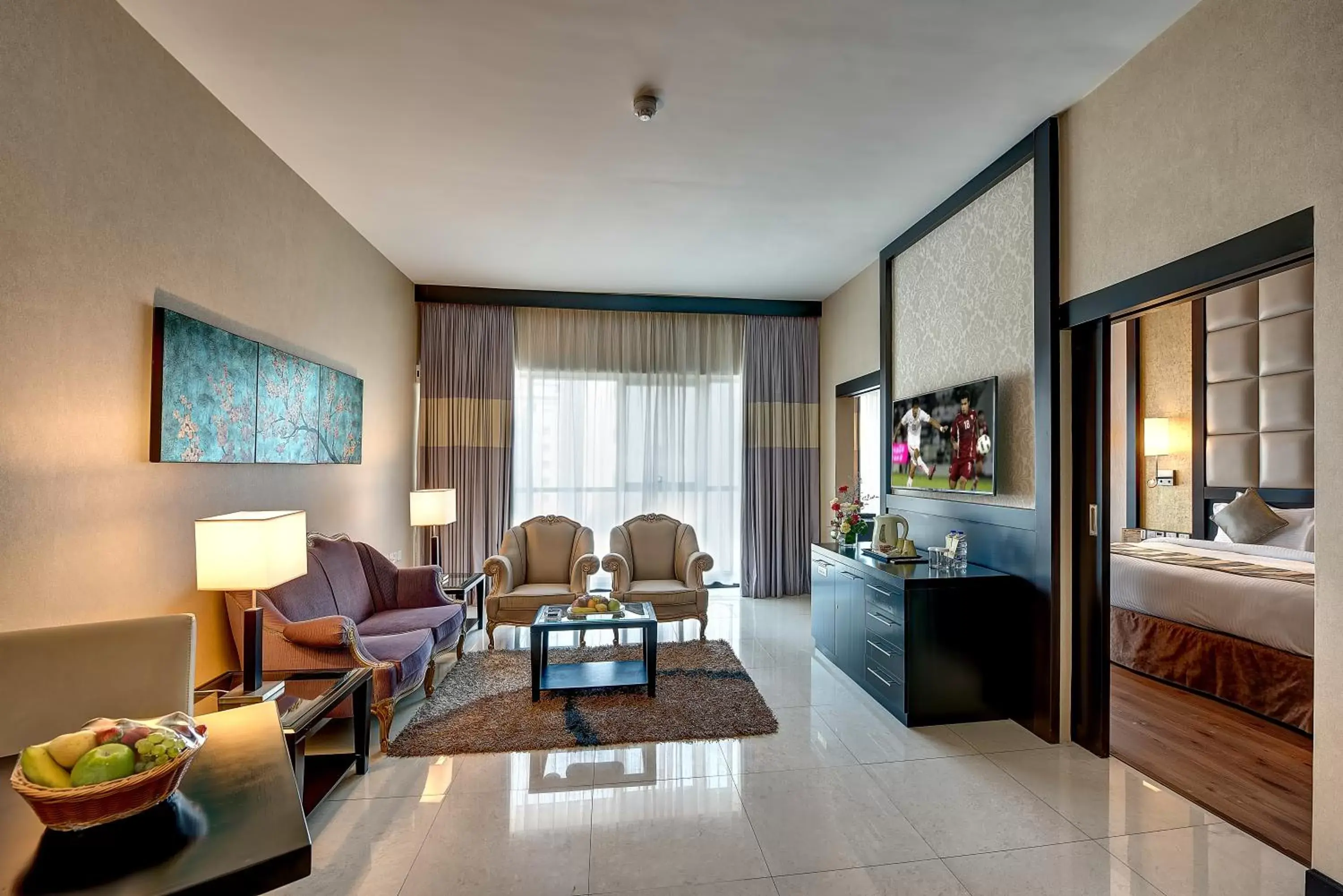 Living room, Seating Area in Grandeur Hotel Al Barsha