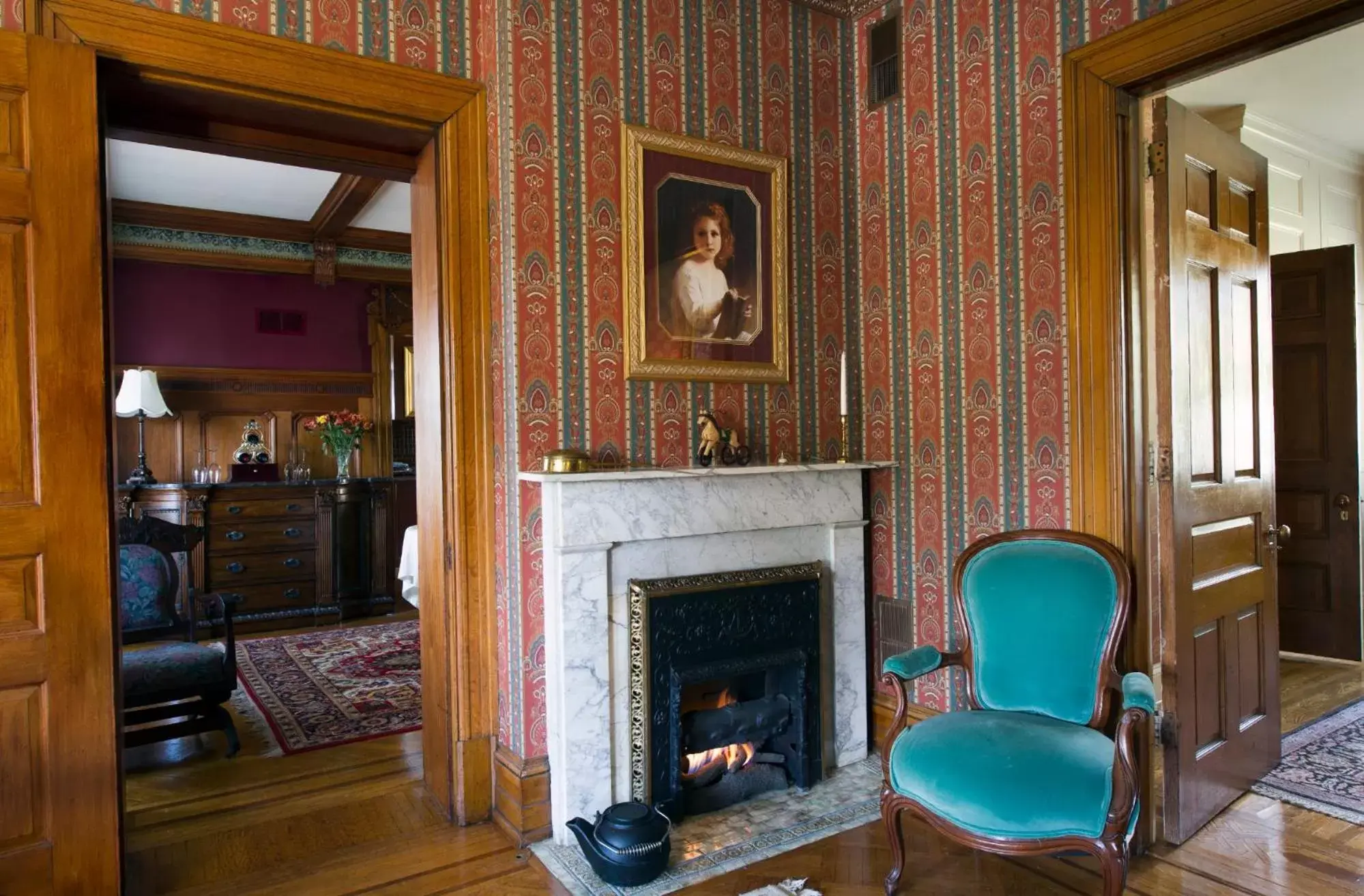 Living room, Seating Area in The Emig Mansion