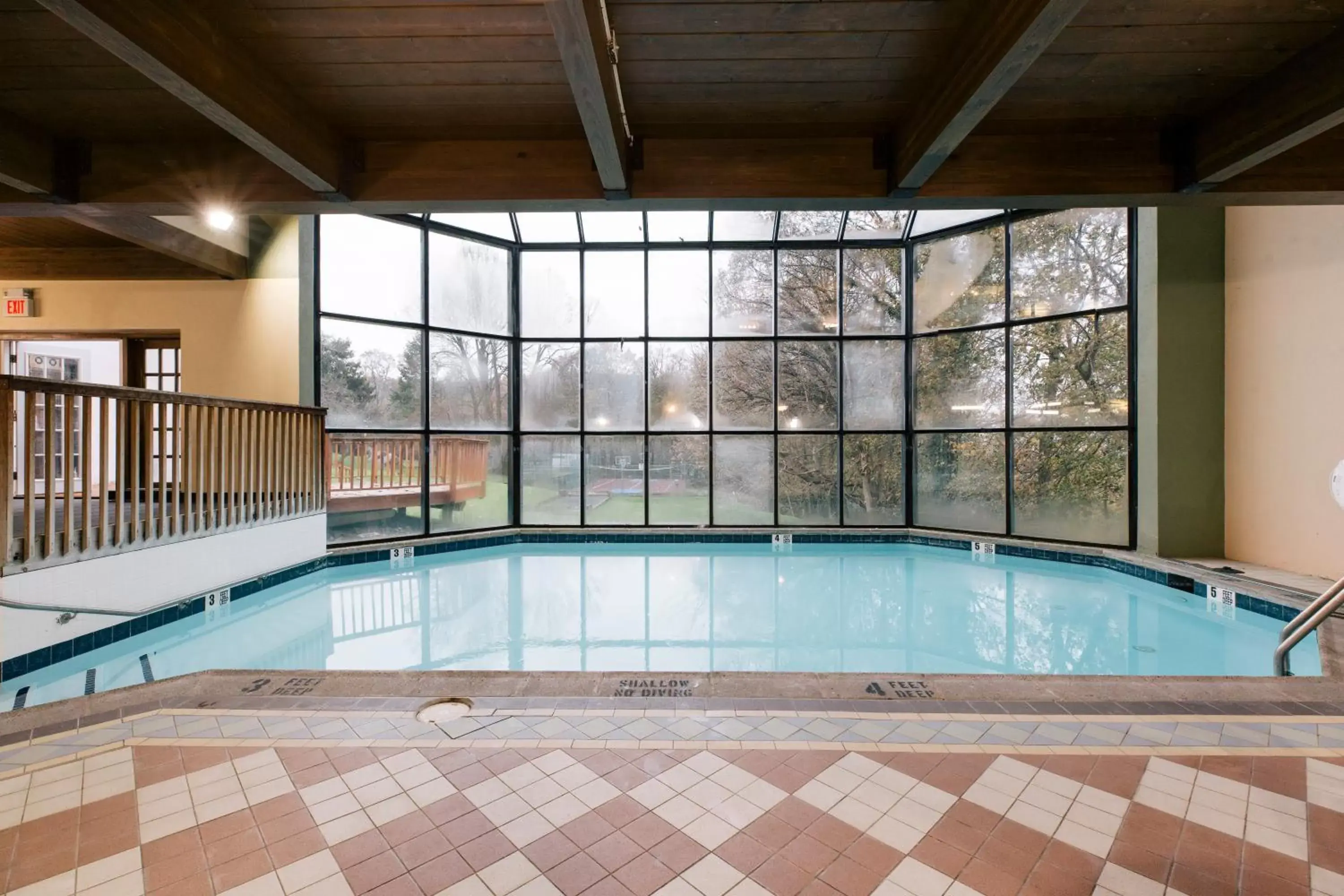 Swimming Pool in Tarrytown House Estate on the Hudson