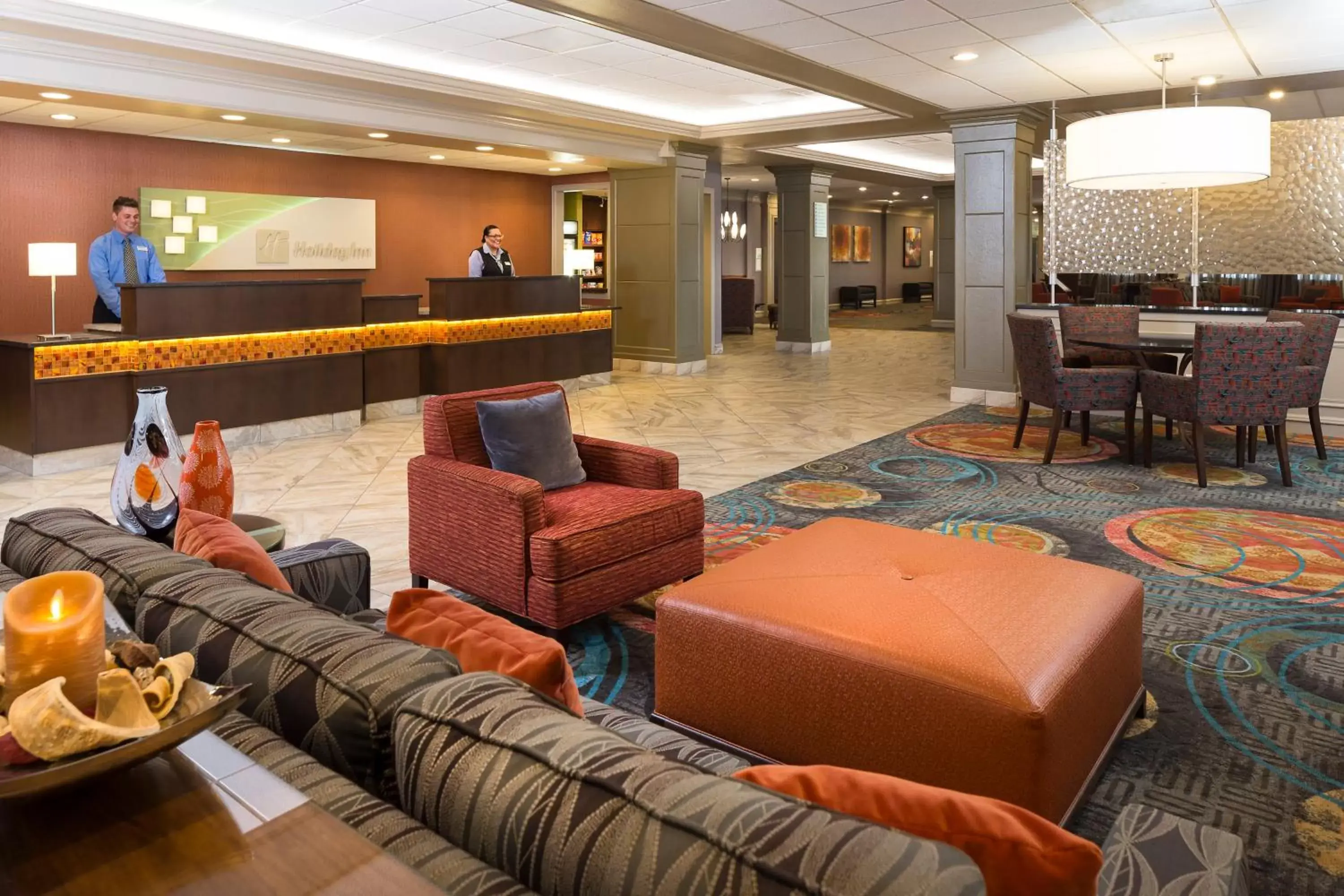Property building, Lobby/Reception in Holiday Inn Wichita East I-35, an IHG Hotel