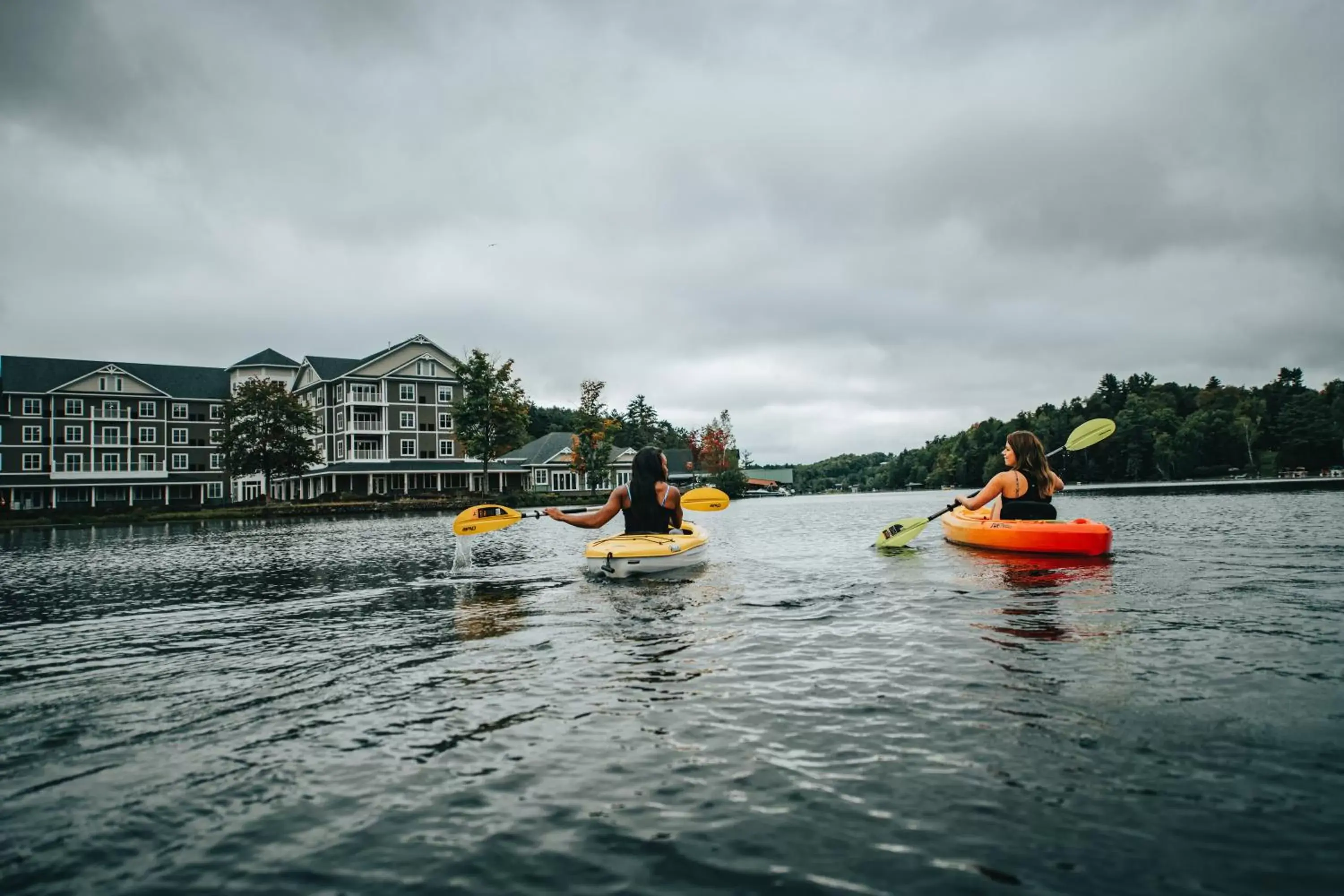 Facade/entrance, Canoeing in Saranac Waterfront Lodge