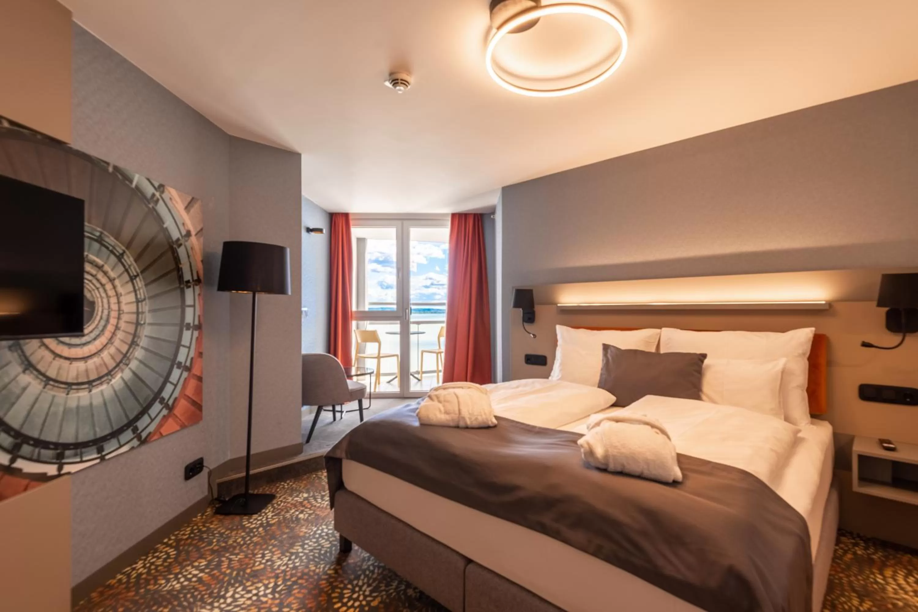 Bed in Hotel Helikon, Keszthely