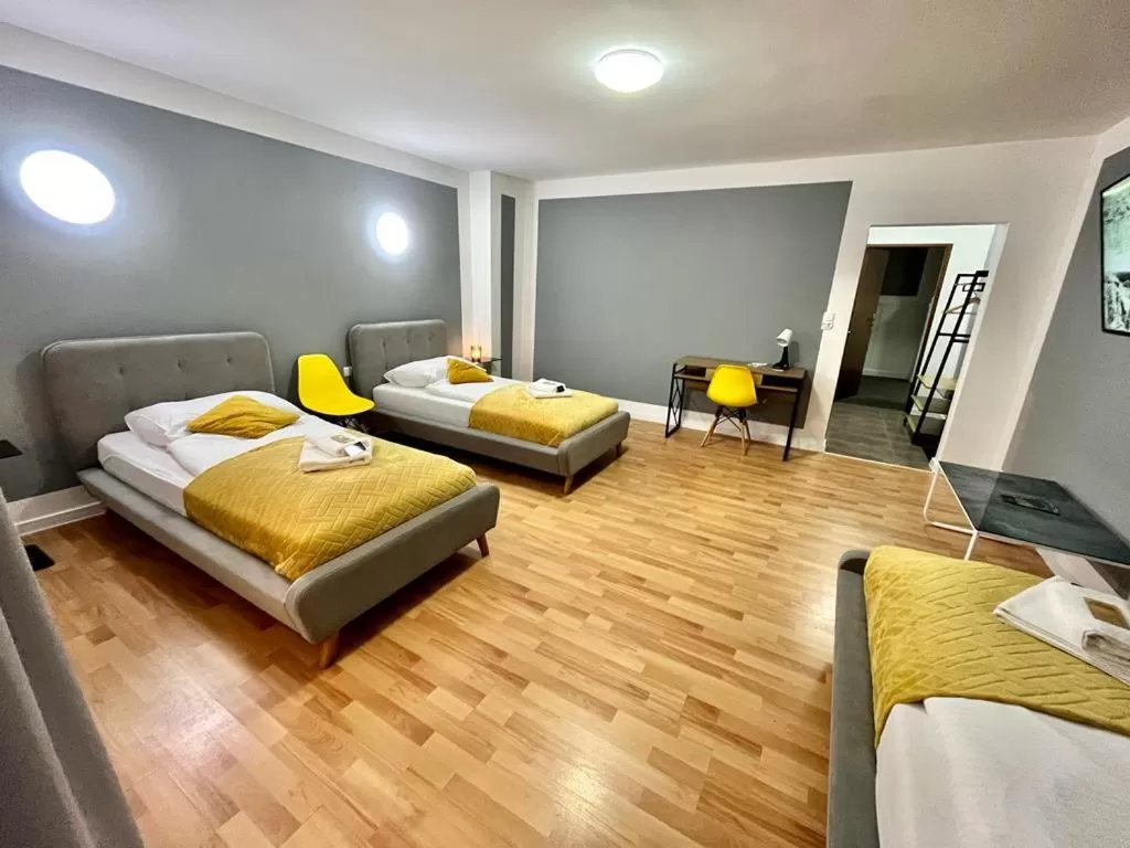 Bedroom, Bed in Great Polonia Strzegom City Center