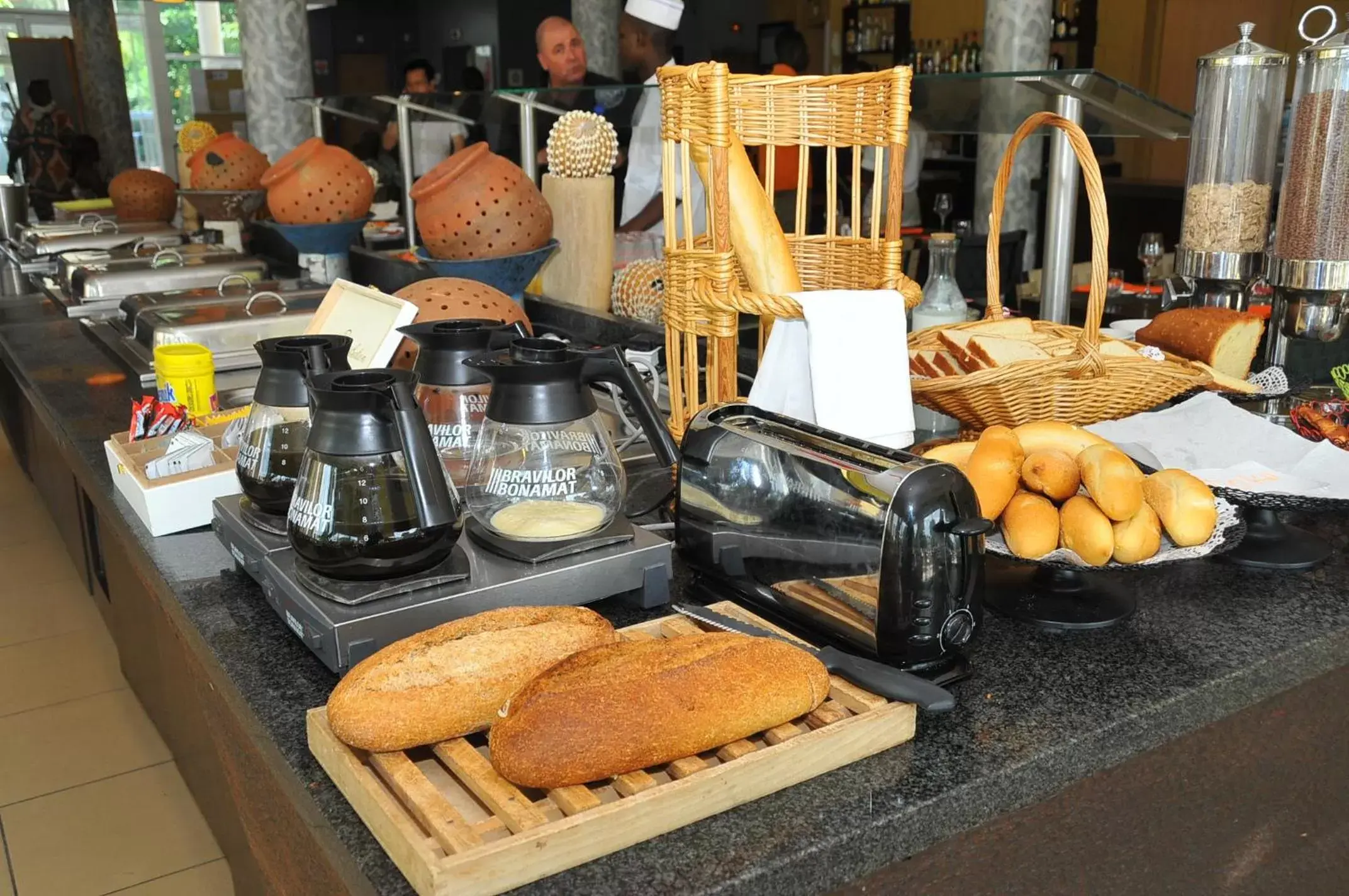 Breakfast in Ibis Cotonou