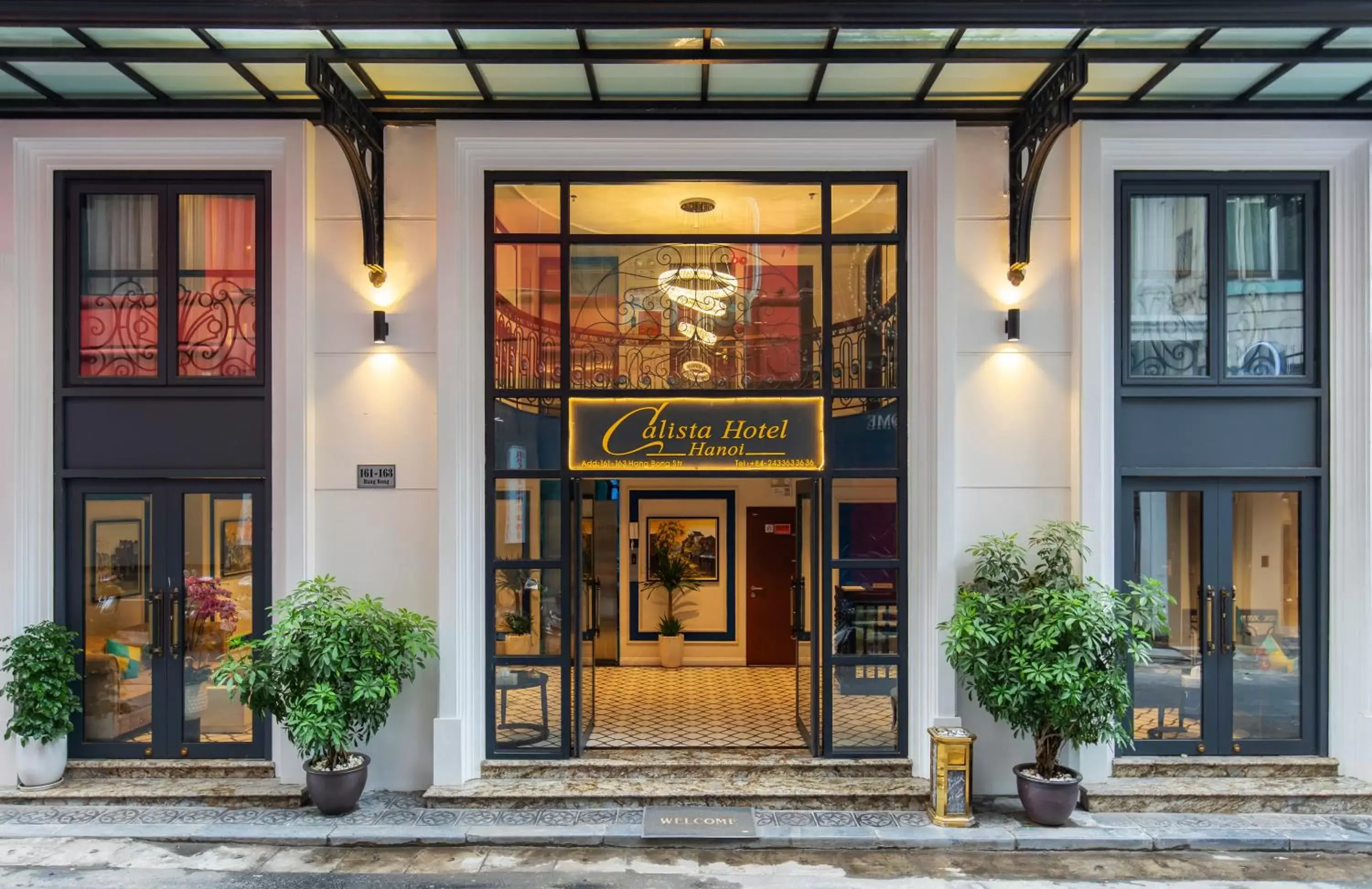 Property building in Hanoi Calista Hotel & Spa Property building in Hanoi Calista Hotel & Spa