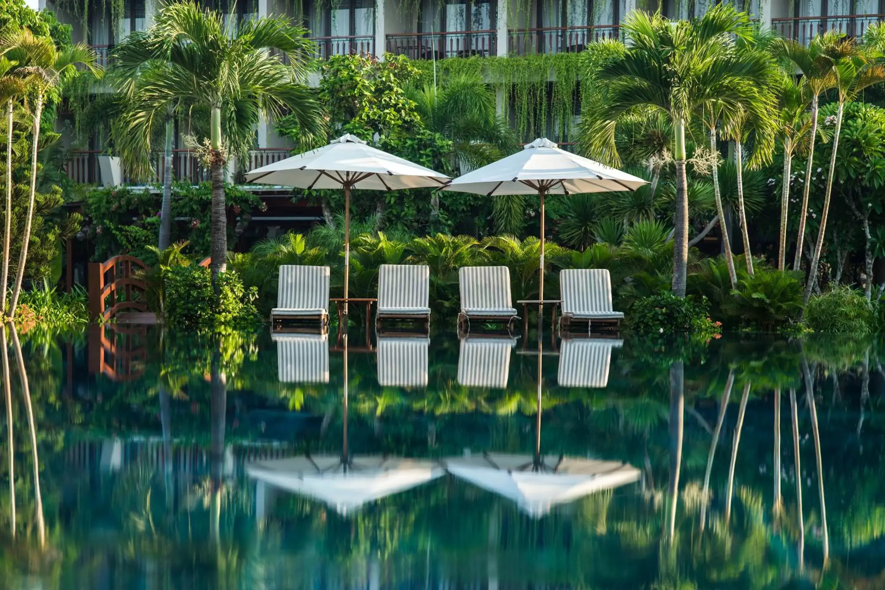 Swimming pool in Silk Sense Hoi An River Resort