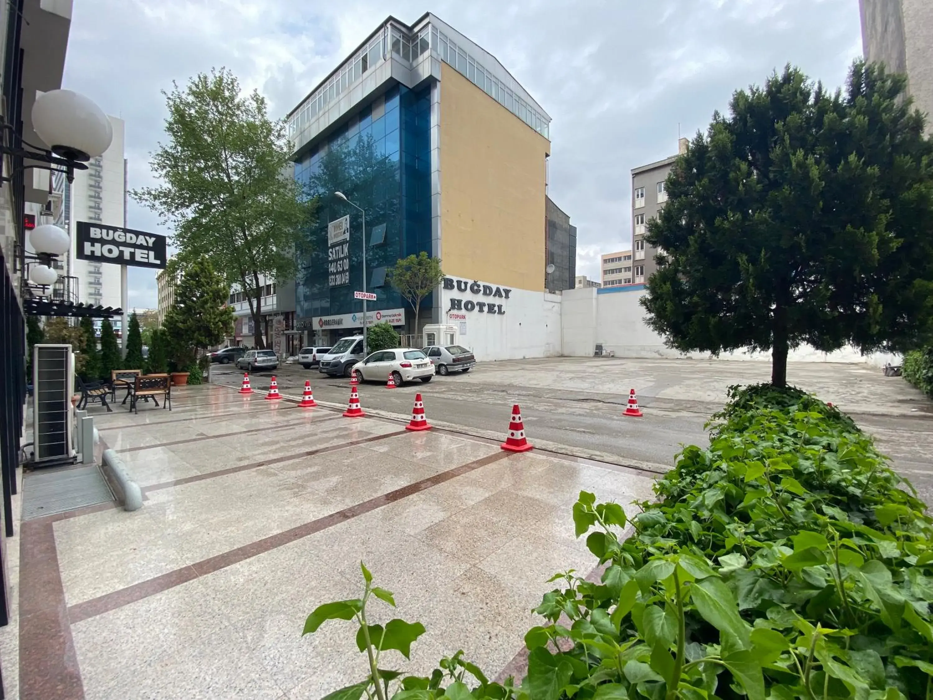 Parking, Property Building in Bugday Hotel