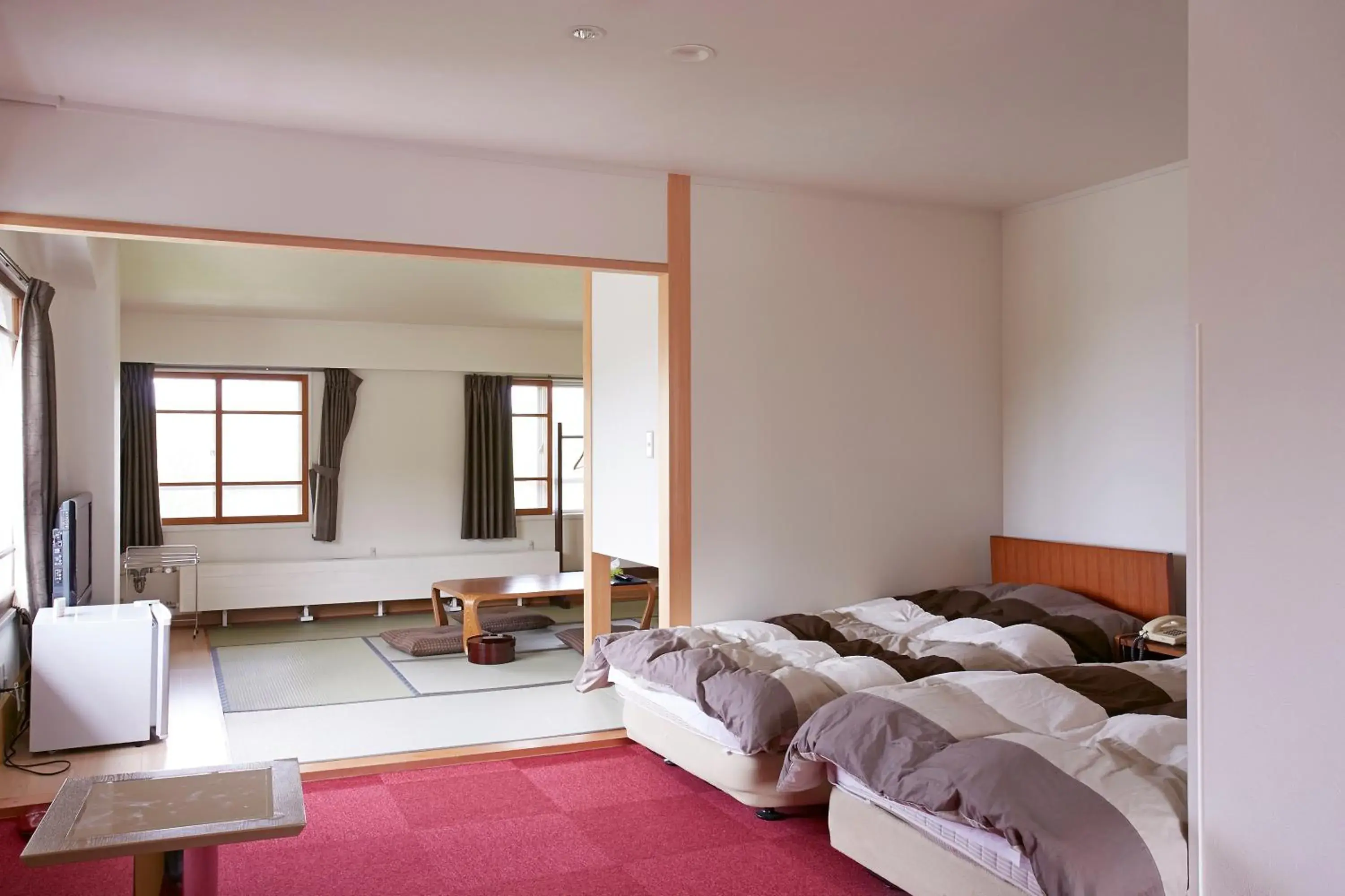 Bed, Room Photo in Shiga Lake Hotel