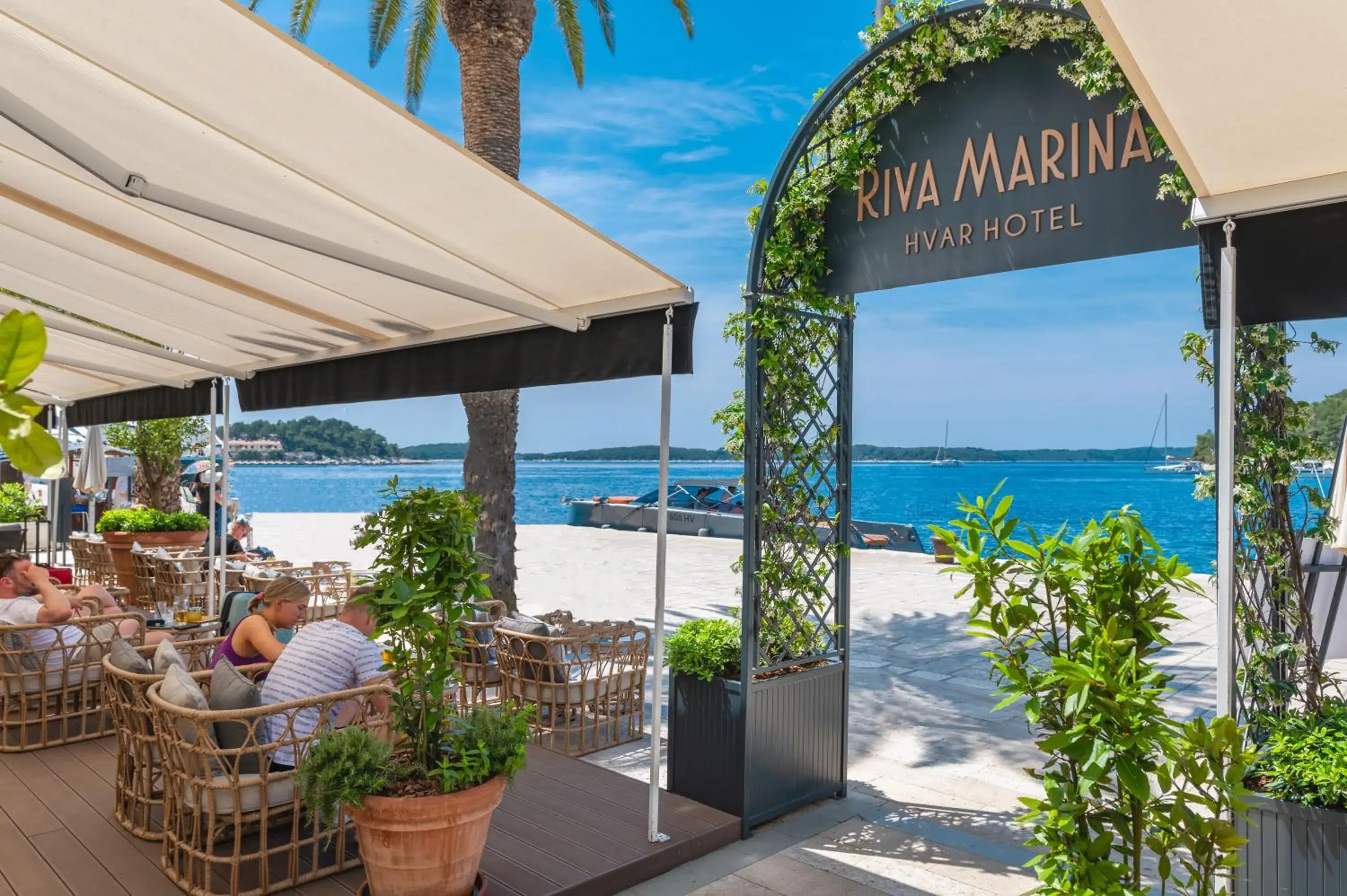 Restaurant/places to eat in Riva Marina Hvar Hotel