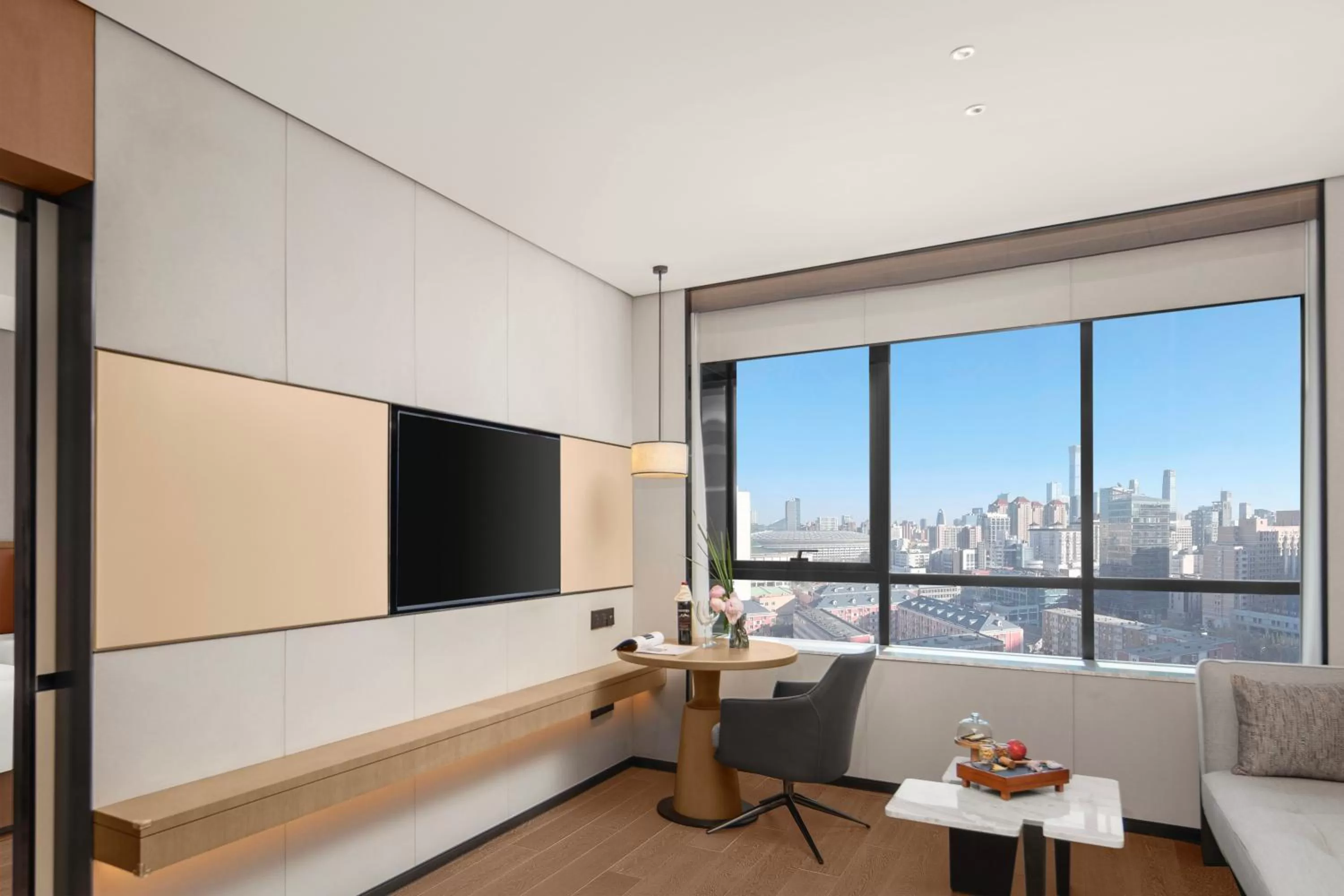 City view in Swissotel Beijing Hong Kong Macau Center - 1 min to subway