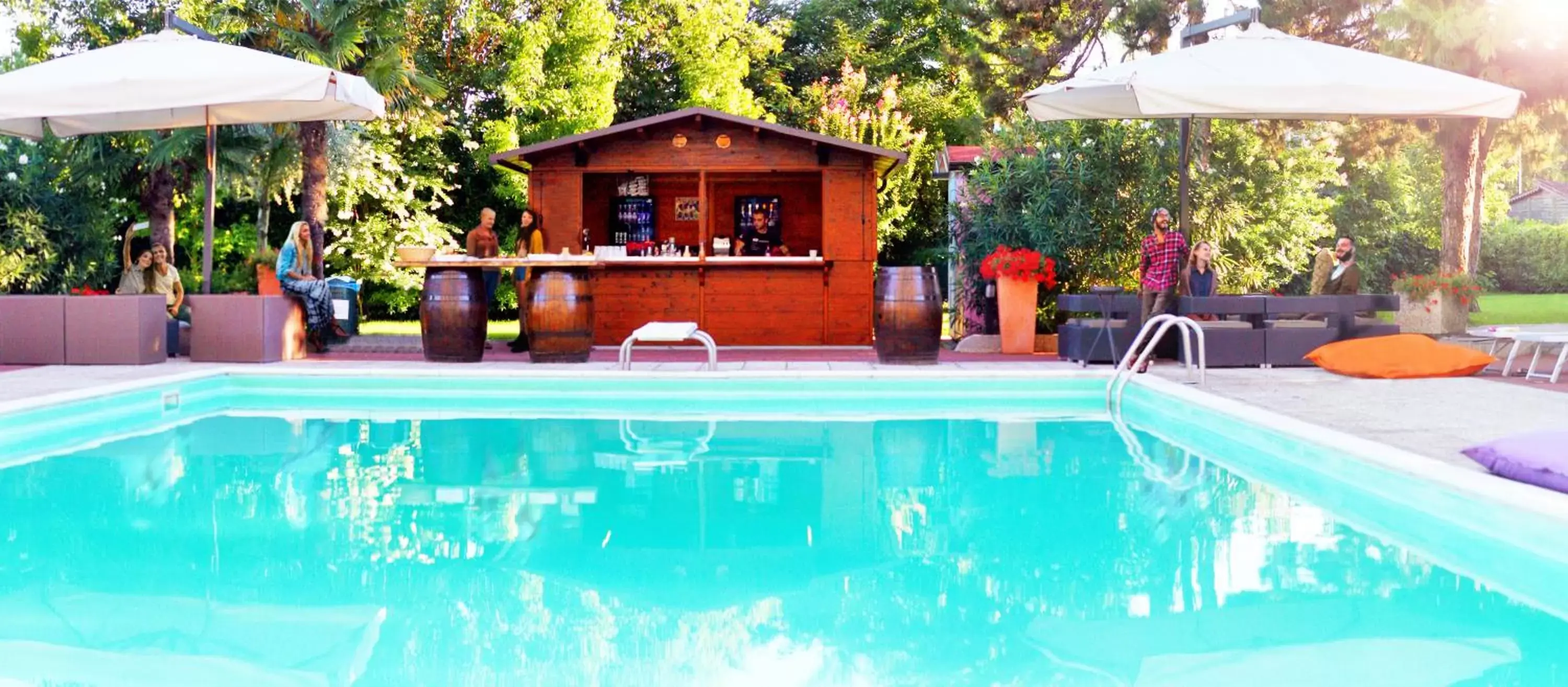 Garden, Swimming Pool in Best Western Plus Soave Hotel