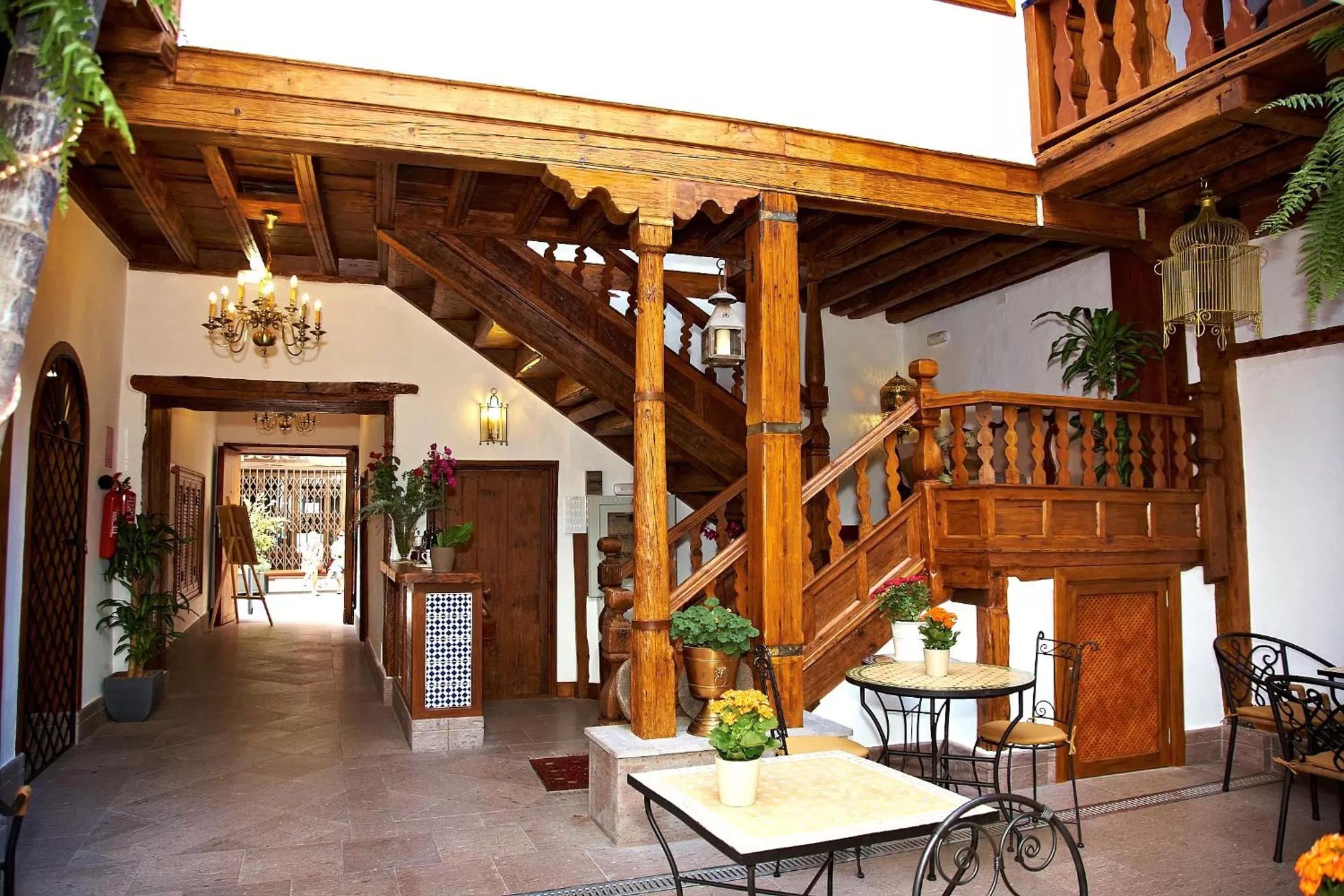 Lobby or reception in Hotel Emblemático San Agustin