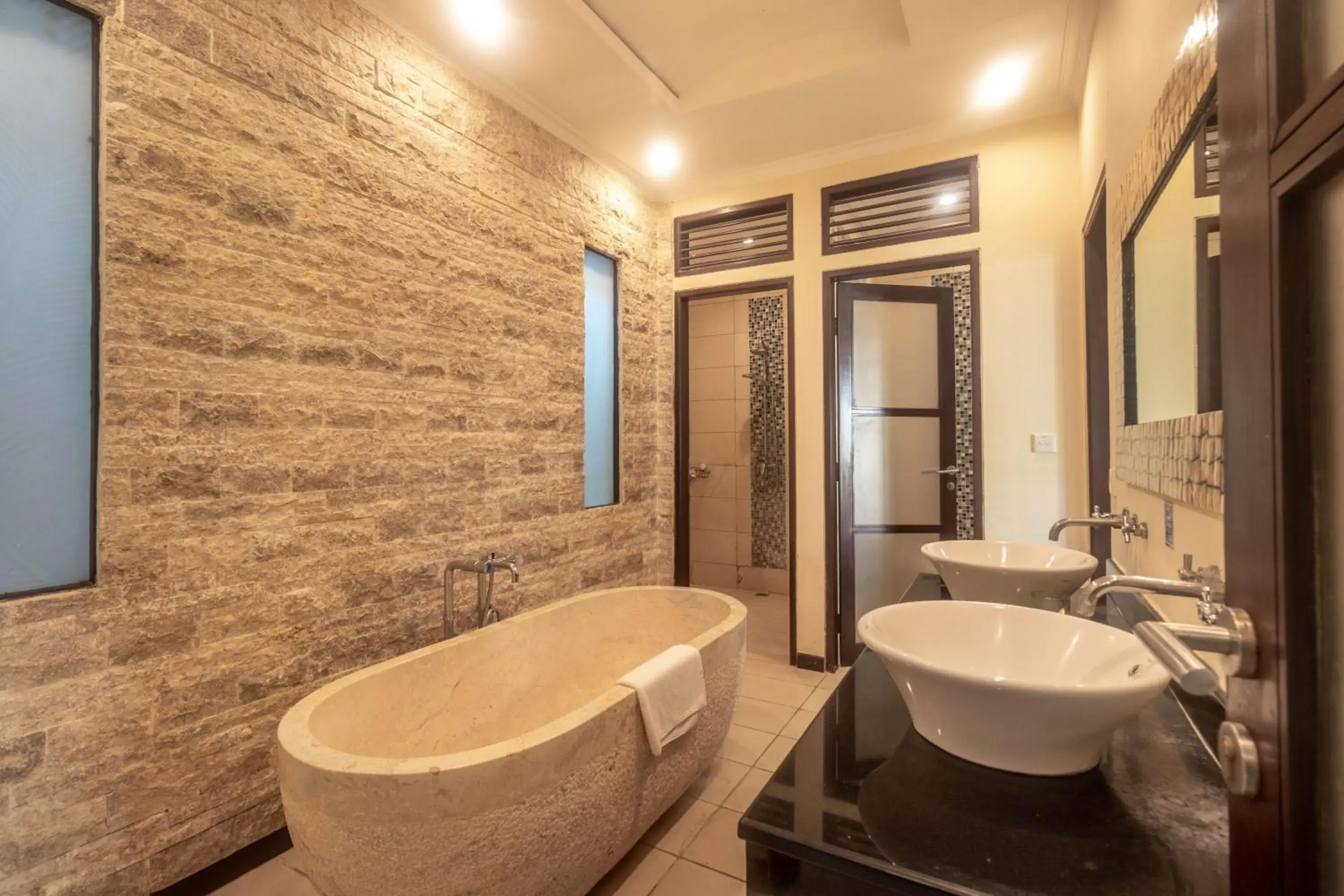 Bathroom in Aleesha Villas and Suites