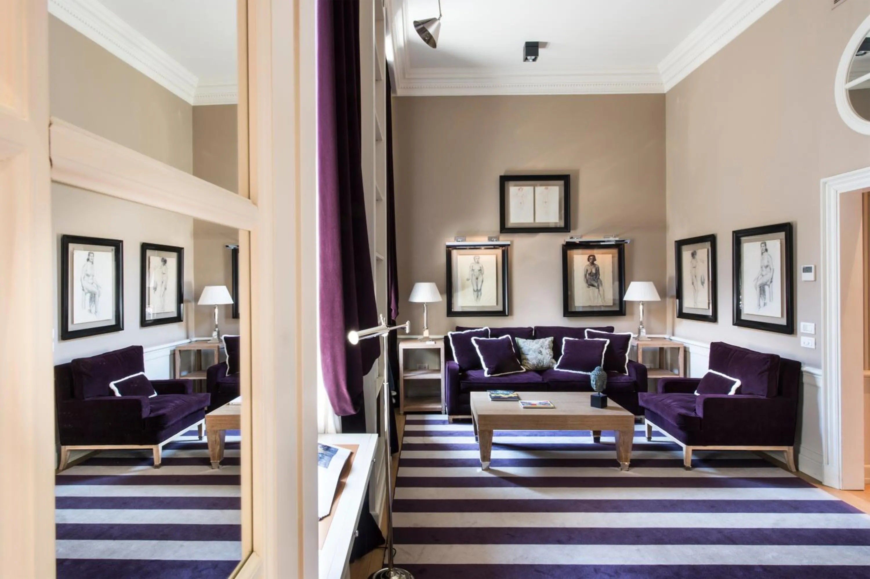 Living room in Palazzo Vecchietti - Residenza D'Epoca