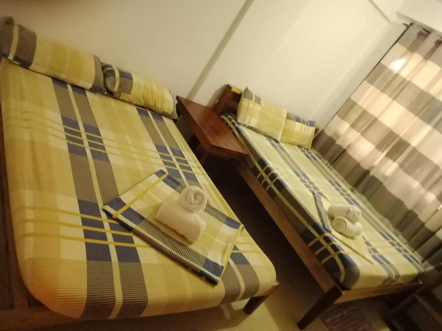 Bed in Victoria Beach House