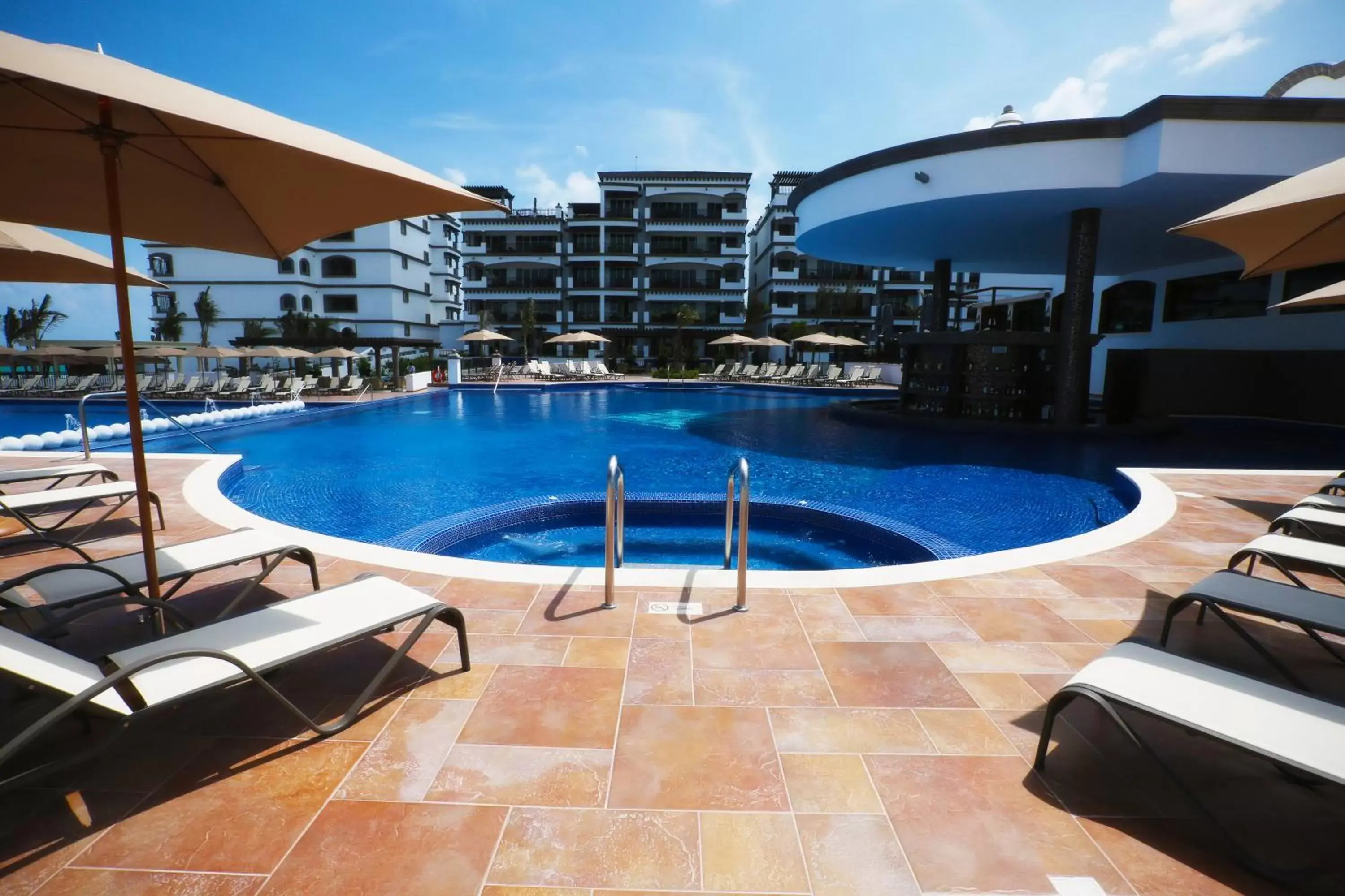 Decorative detail, Swimming Pool in Grand Residences Riviera Cancun, All Inclusive