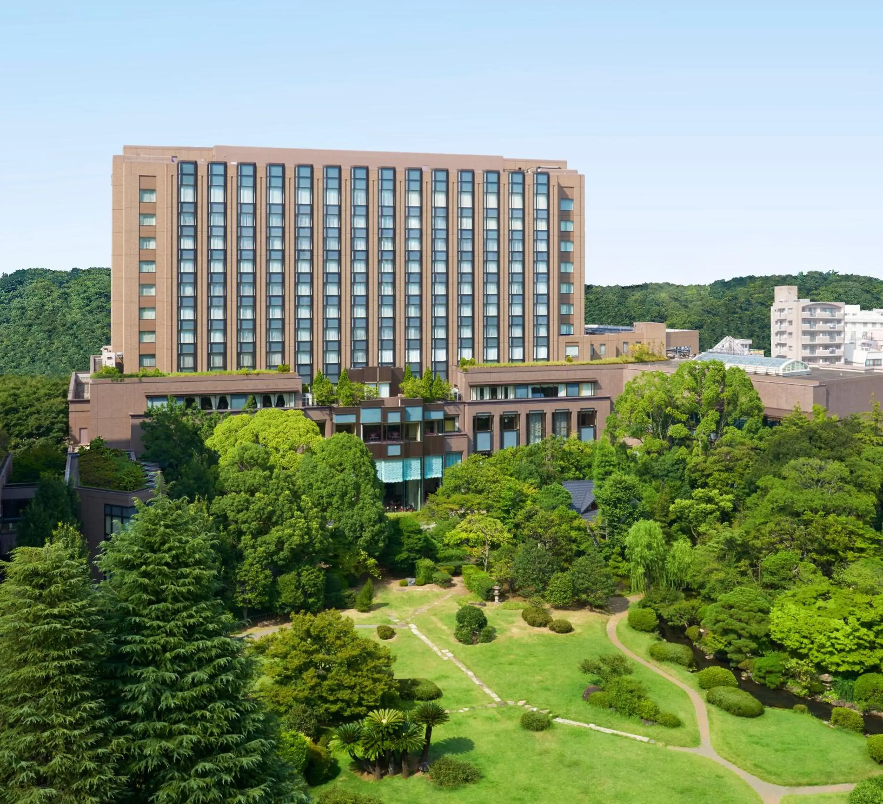 Bird's eye view, Property Building in Rihga Royal Hotel Tokyo