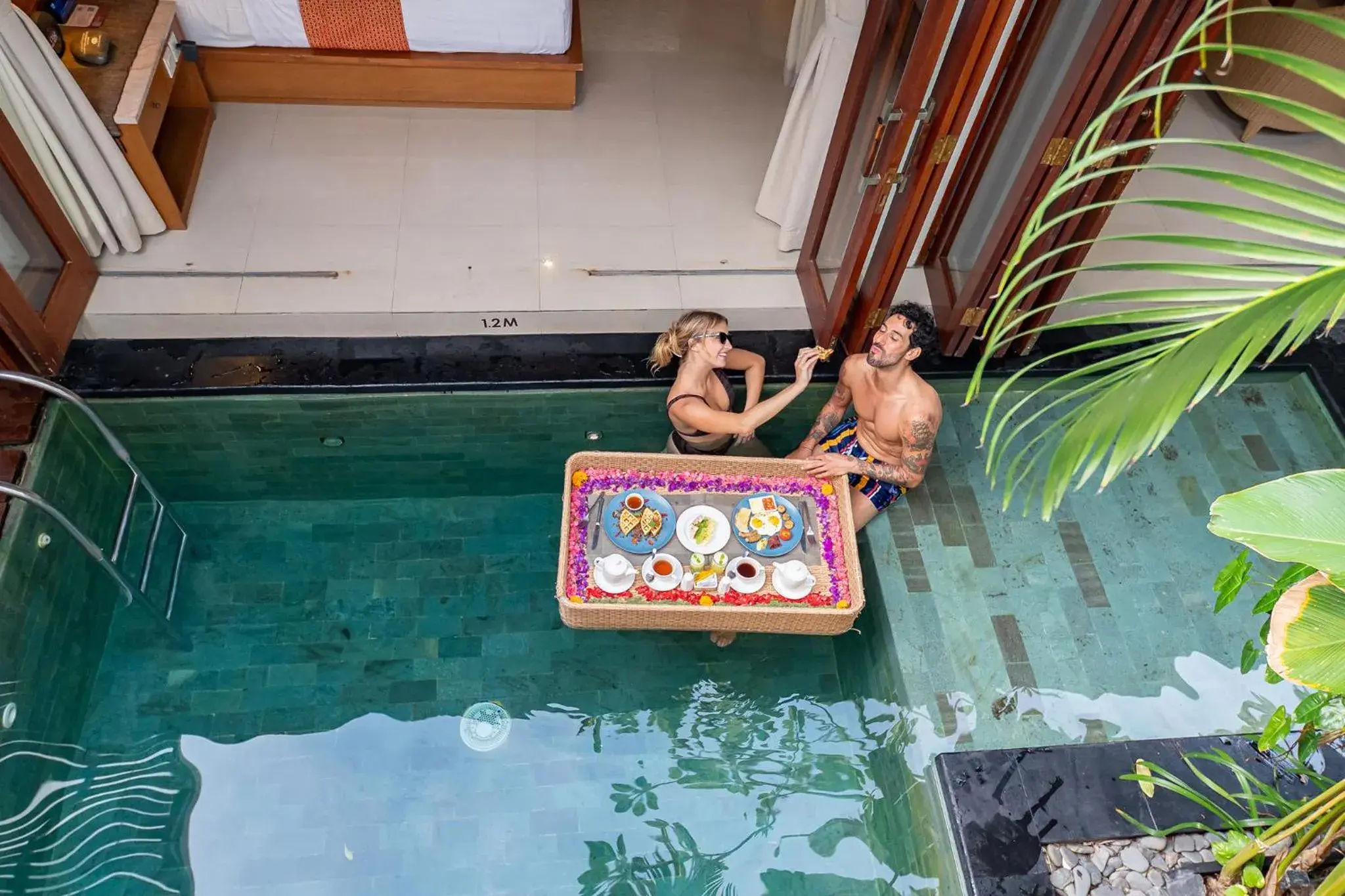 Swimming pool in Seminyak Sanctuary Villa by Ini Vie Hospitality