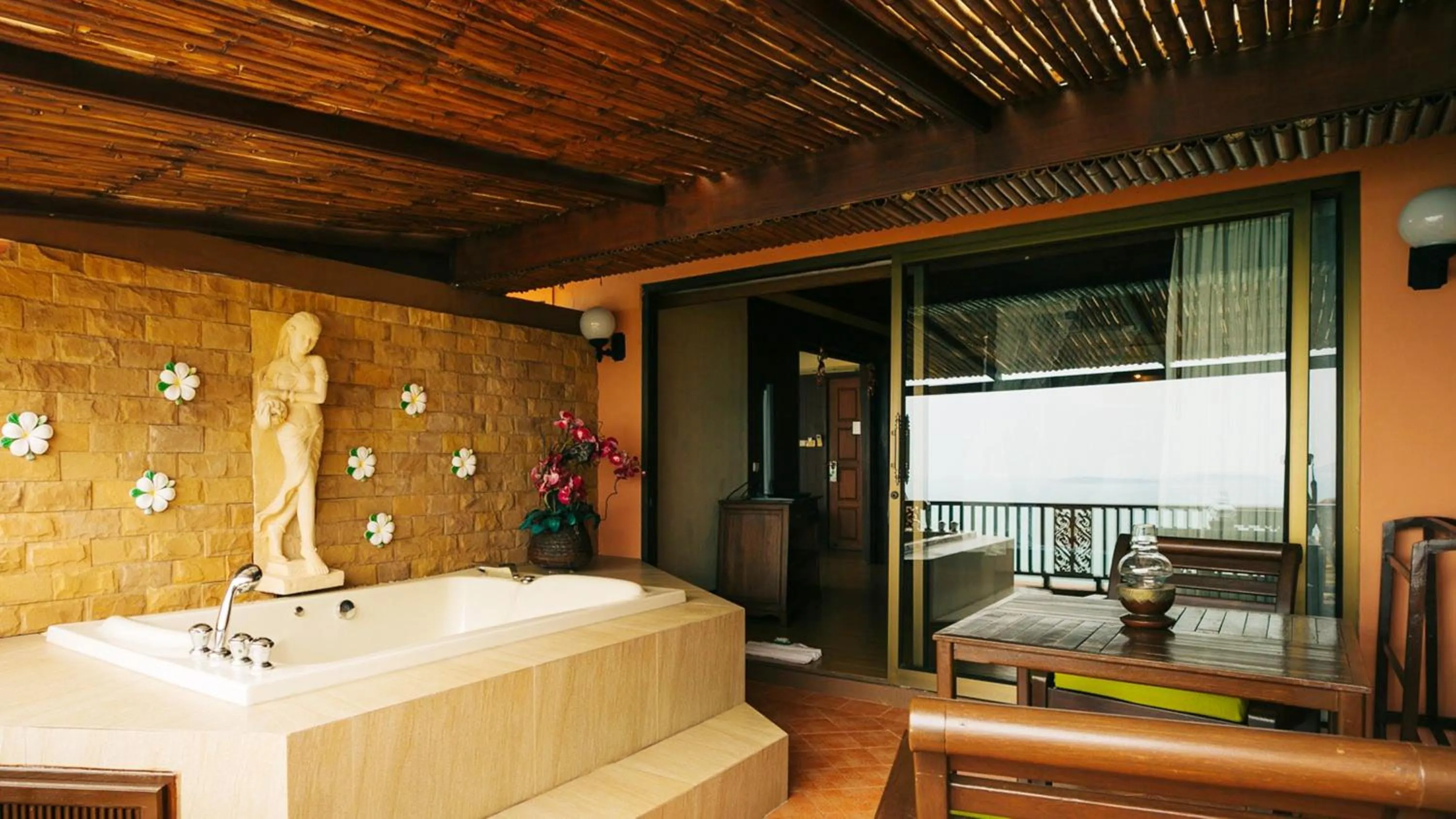 Bathroom in Samui Bayview Resort & Spa - SHA Plus
