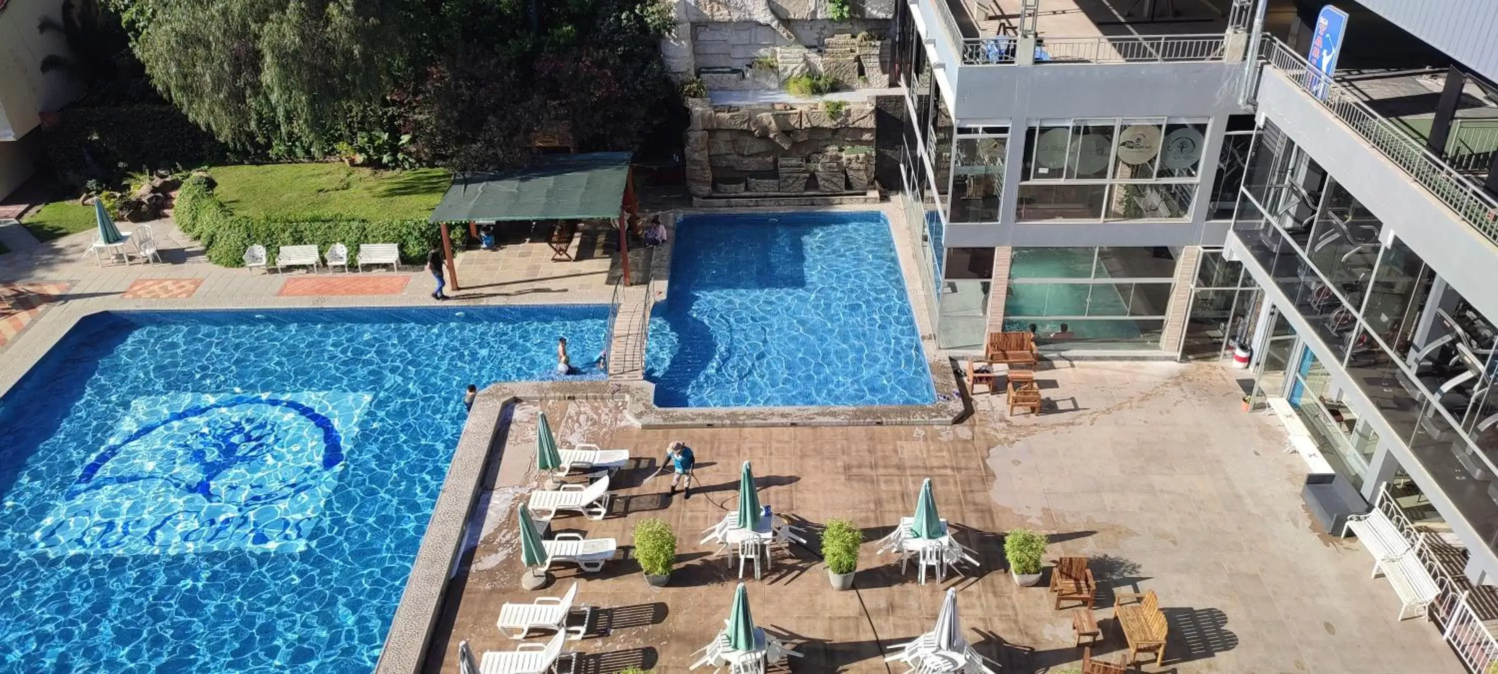 Swimming pool, Pool View in Hotel Los Ceibos