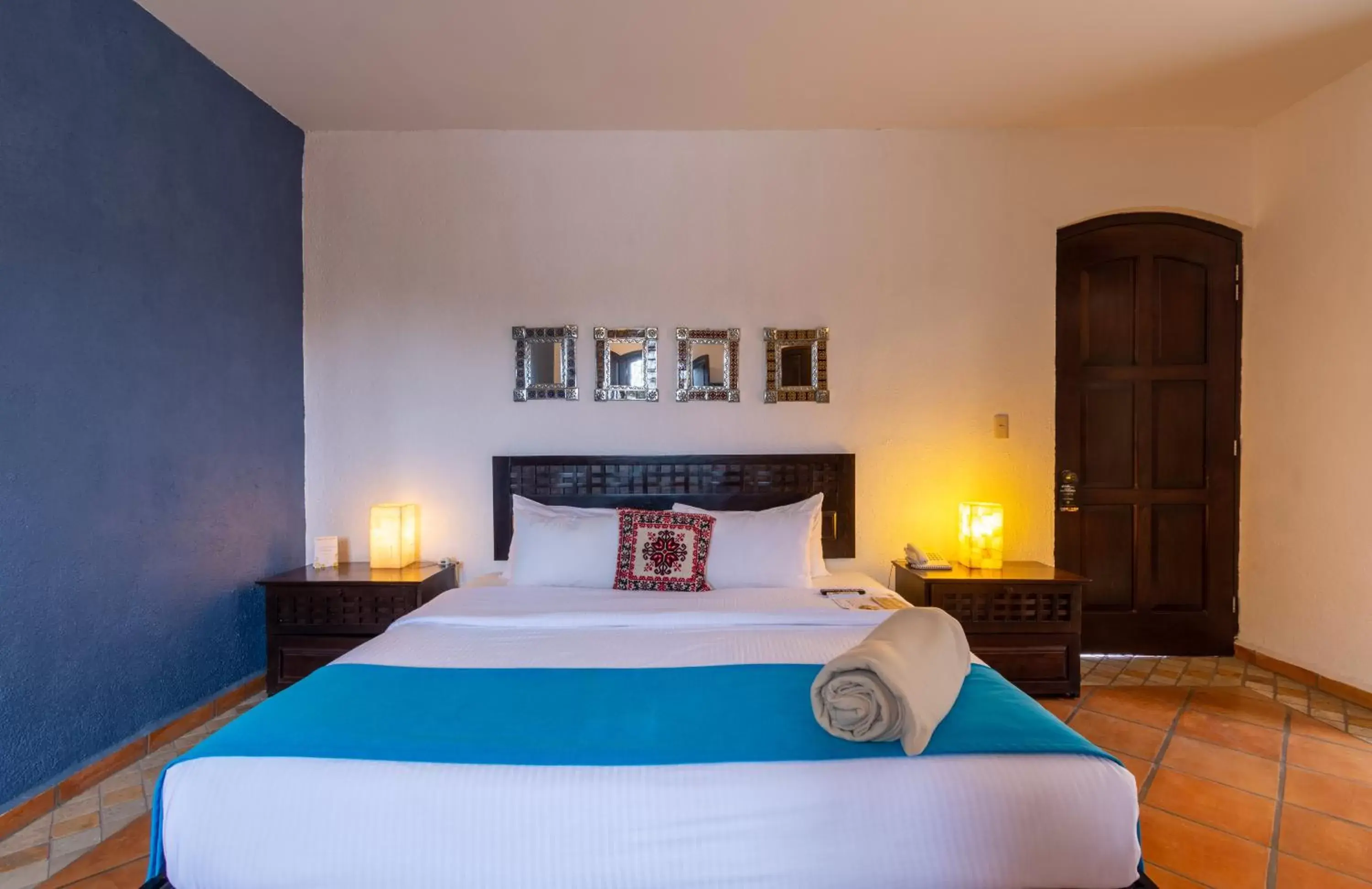 Photo of the whole room, Bed in Hotel Hacienda San Cristóbal