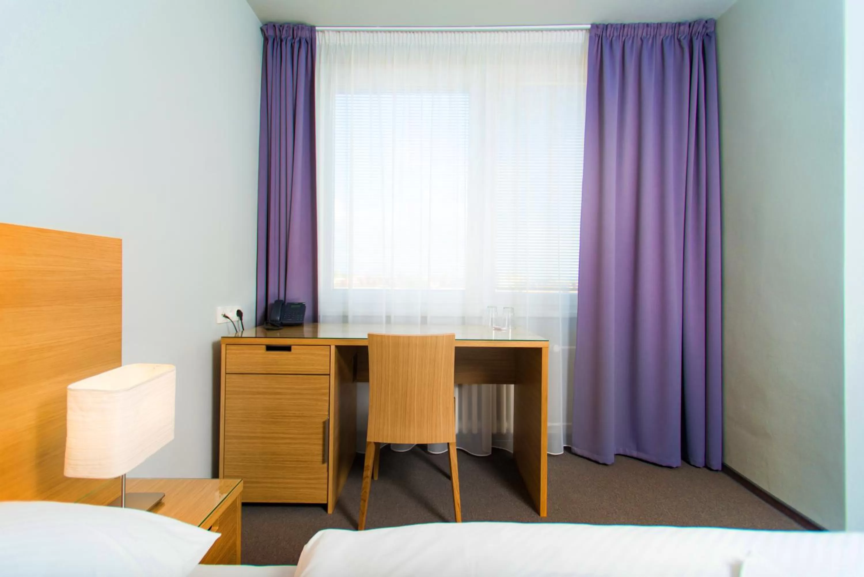 Decorative detail, Bed in Hotel Atom Třebíč