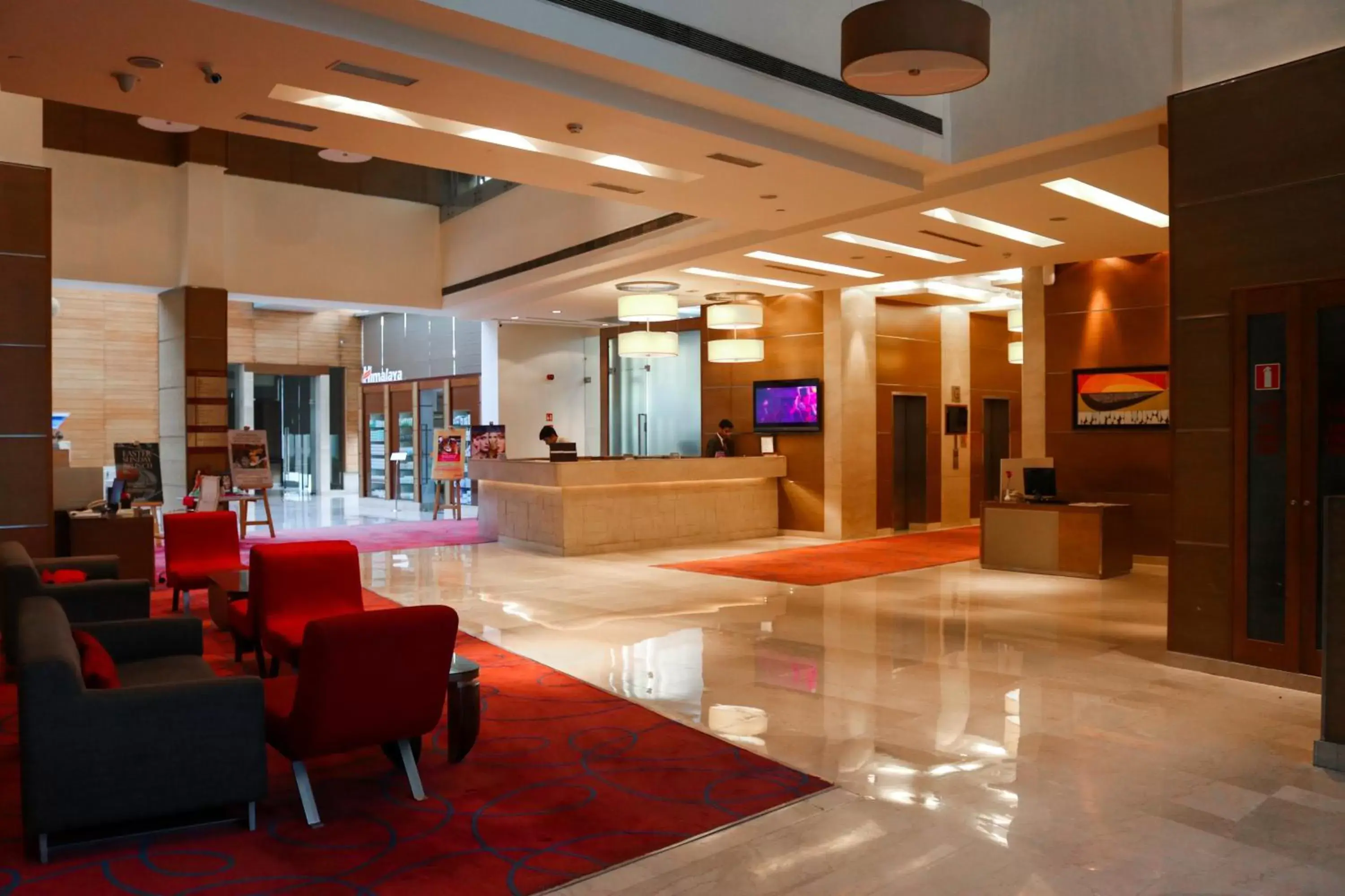 Lobby or reception, Lobby/Reception in Radisson Blu Hotel, Greater Noida